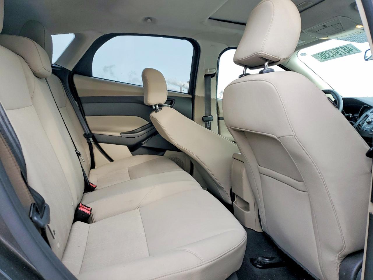 2015 Ford Focus Se Gray vin: 1FADP3K21FL291781