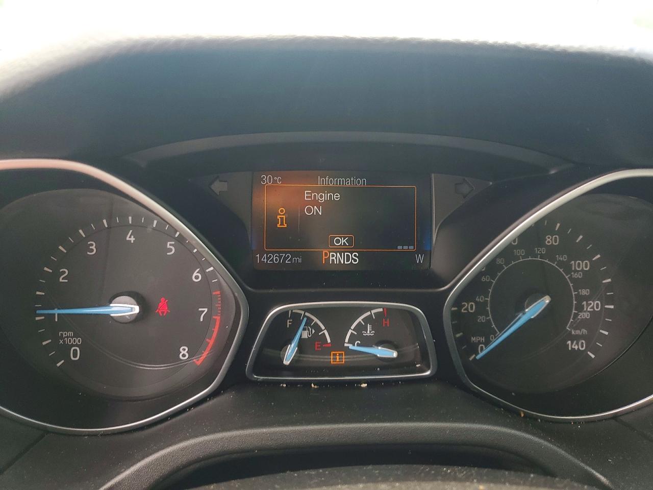 2015 Ford Focus Se Blue vin: 1FADP3K21FL319093