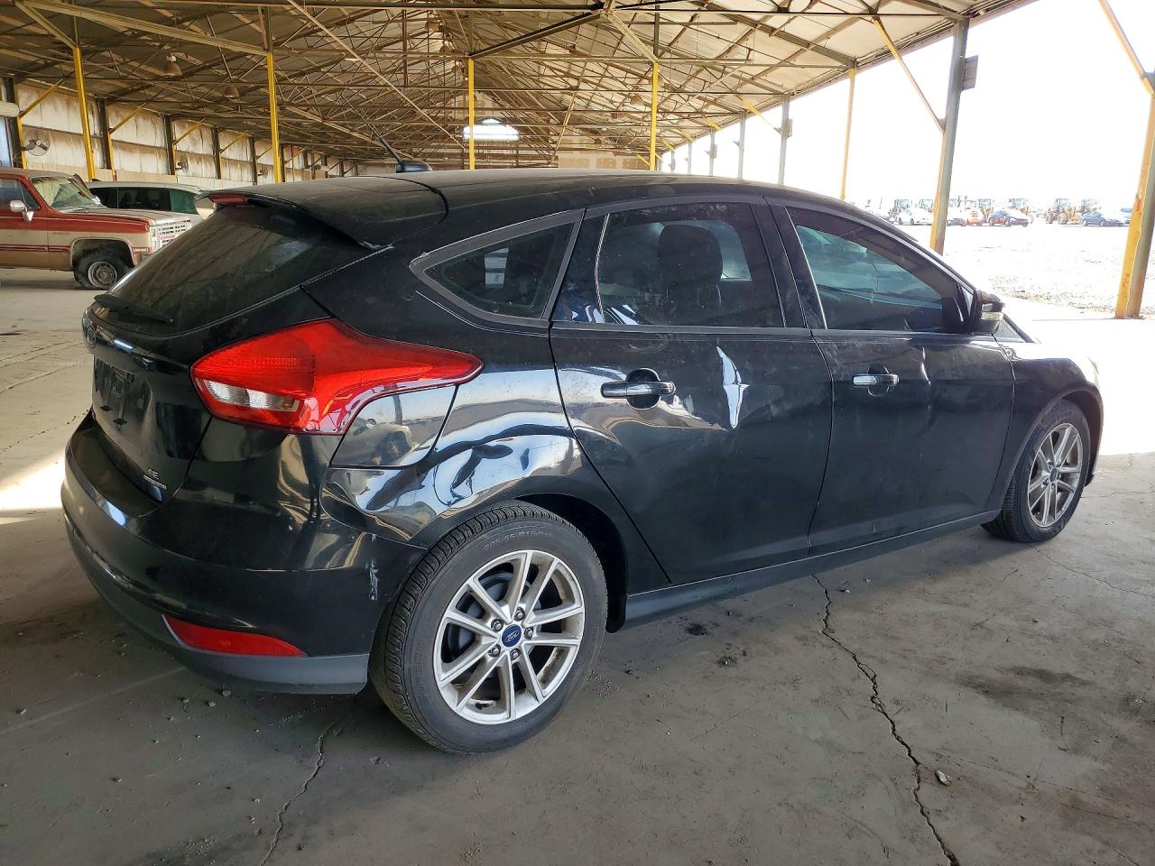 2015 Ford Focus Se Black vin: 1FADP3K21FL338582