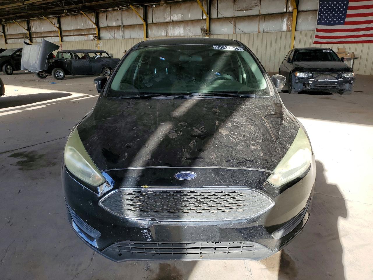 2015 Ford Focus Se Black vin: 1FADP3K21FL338582