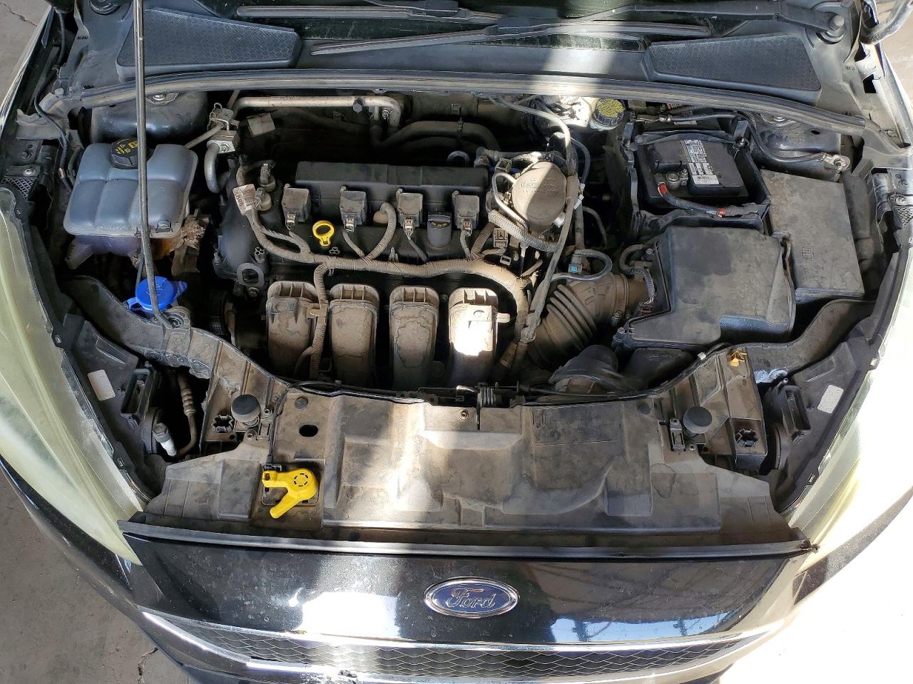 2015 Ford Focus Se Black vin: 1FADP3K21FL338582