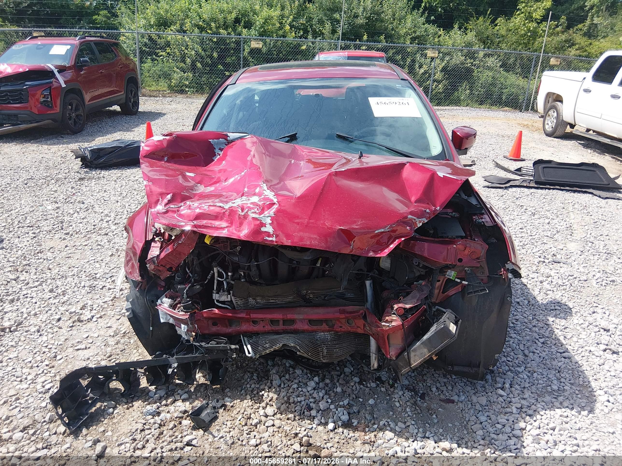 2015 Ford Focus Se Красный vin: 1FADP3K21FL346911