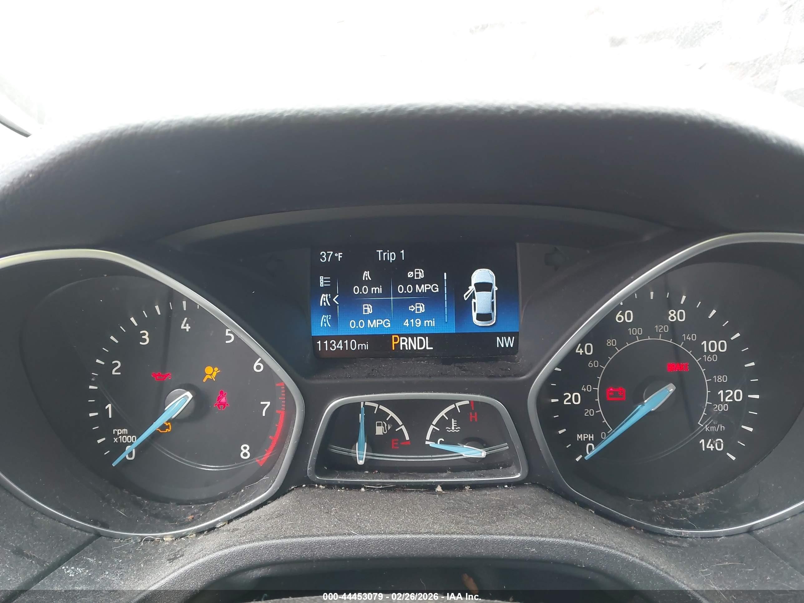 2016 Ford Focus Se Red vin: 1FADP3K21GL226978