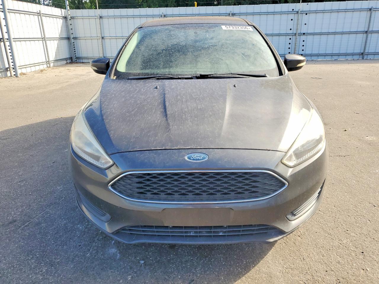2017 Ford Focus Se Gray vin: 1FADP3K21HL231244