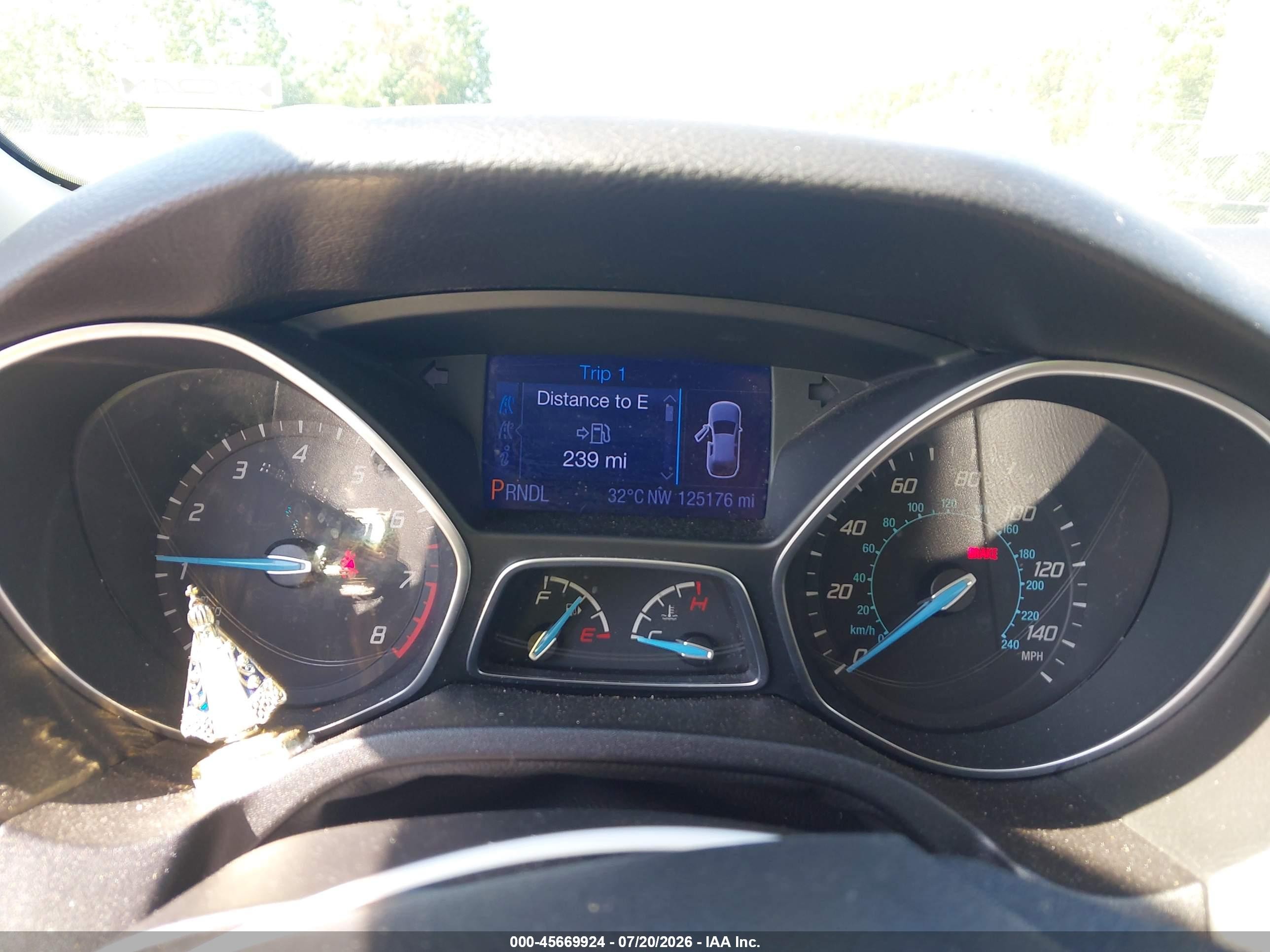2013 Ford Focus Se Gray vin: 1FADP3K22DL166785