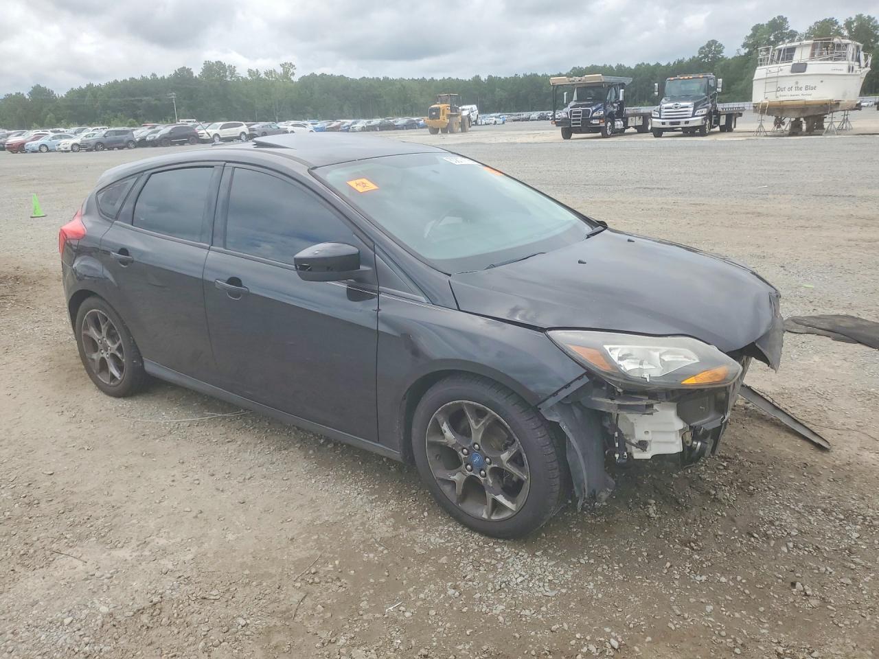 2013 Ford Focus Se Black vin: 1FADP3K22DL174465