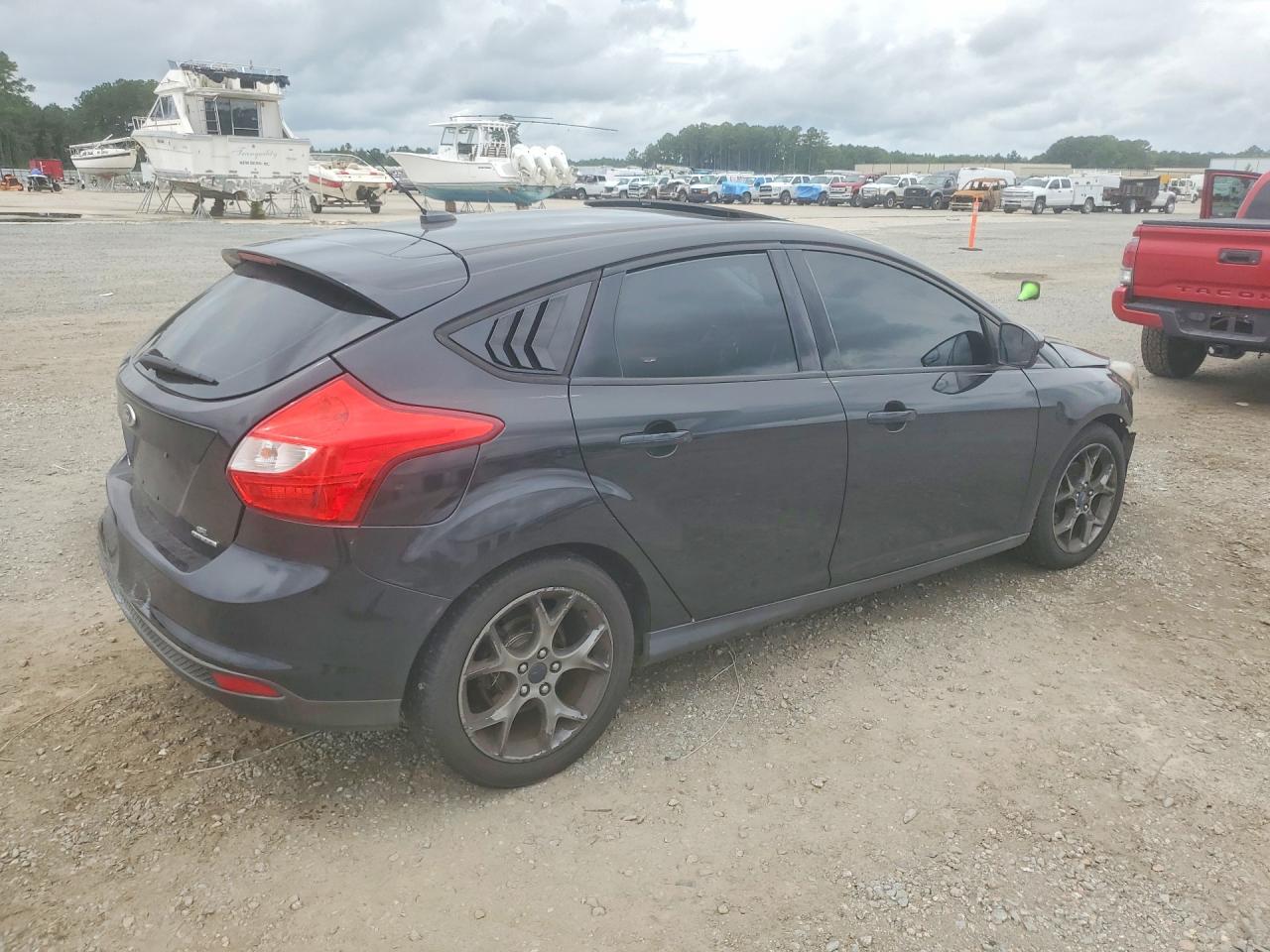 2013 Ford Focus Se Black vin: 1FADP3K22DL174465