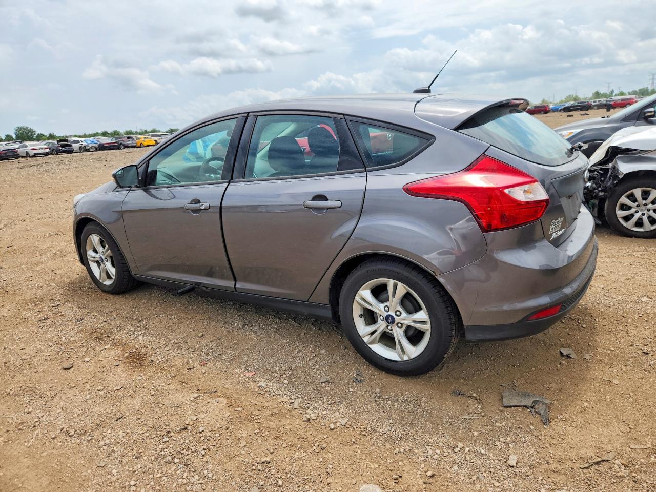 2013 Ford Focus Se Gray vin: 1FADP3K22DL175485