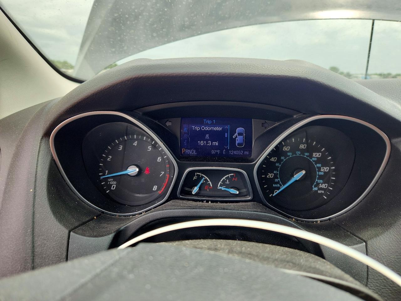 2013 Ford Focus Se Gray vin: 1FADP3K22DL175485