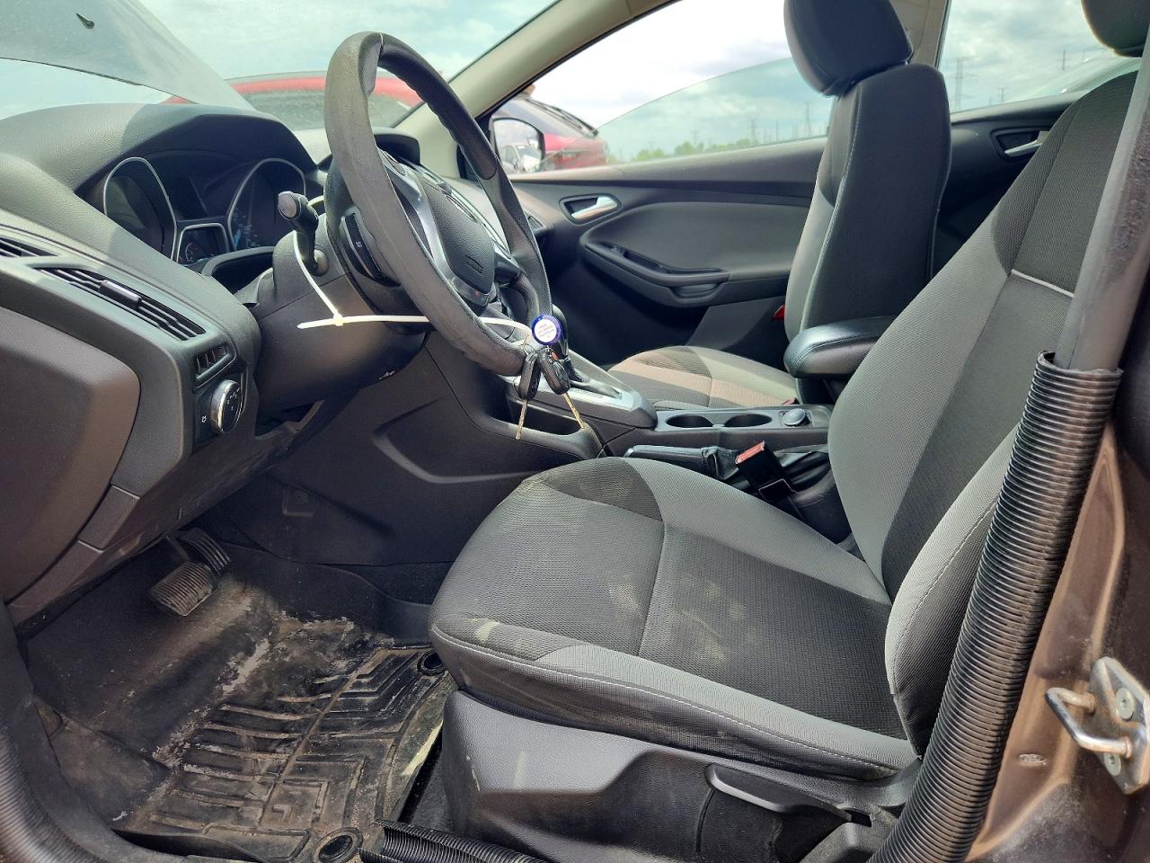 2013 Ford Focus Se Gray vin: 1FADP3K22DL175485