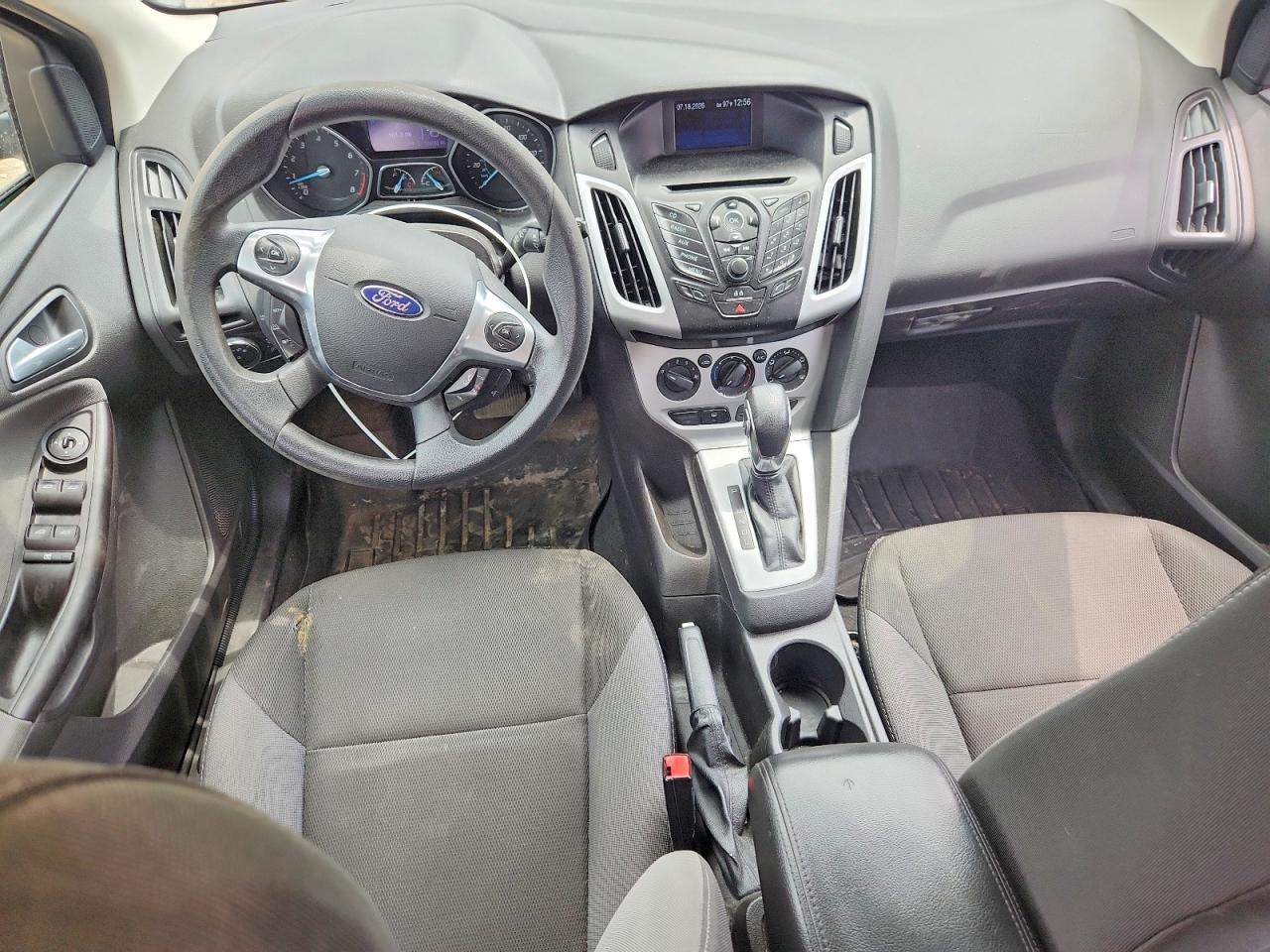 2013 Ford Focus Se Gray vin: 1FADP3K22DL175485