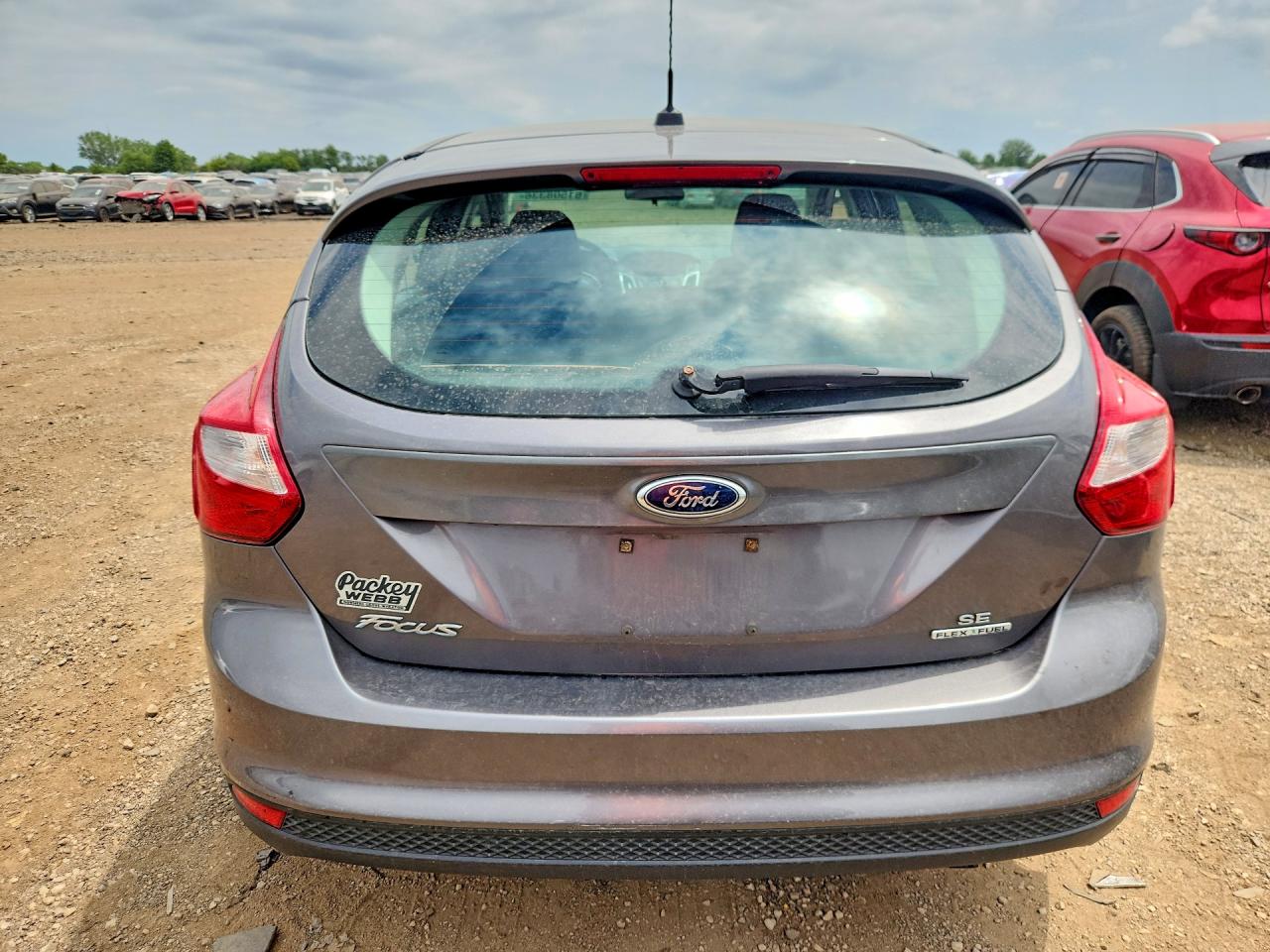 2013 Ford Focus Se Gray vin: 1FADP3K22DL175485