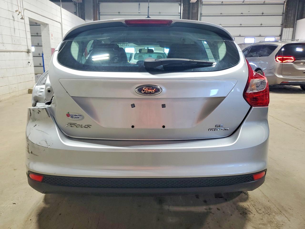 2013 Ford Focus Se Silver vin: 1FADP3K22DL181982