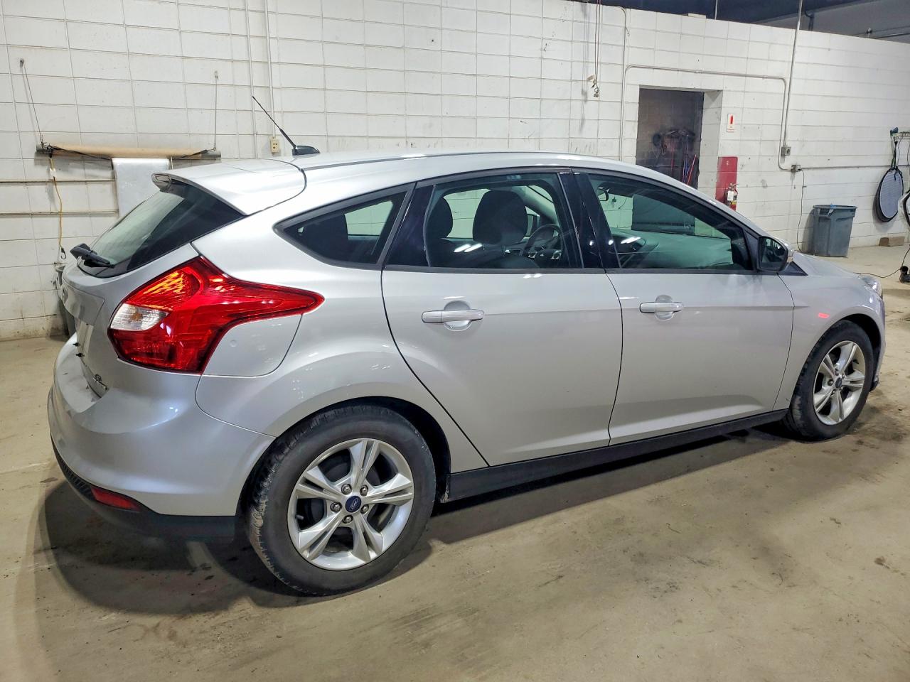 2013 Ford Focus Se Silver vin: 1FADP3K22DL181982