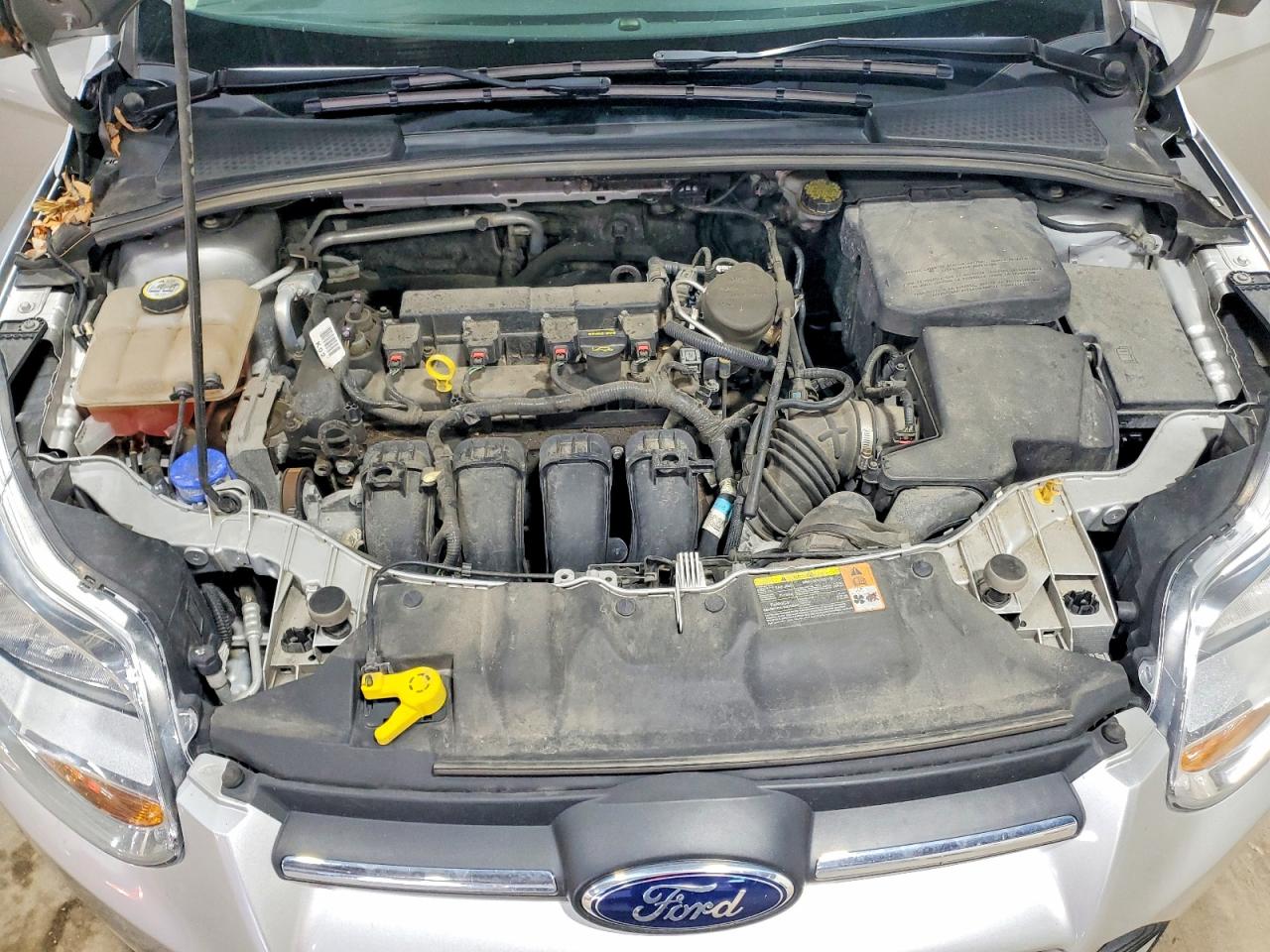 2013 Ford Focus Se Silver vin: 1FADP3K22DL181982