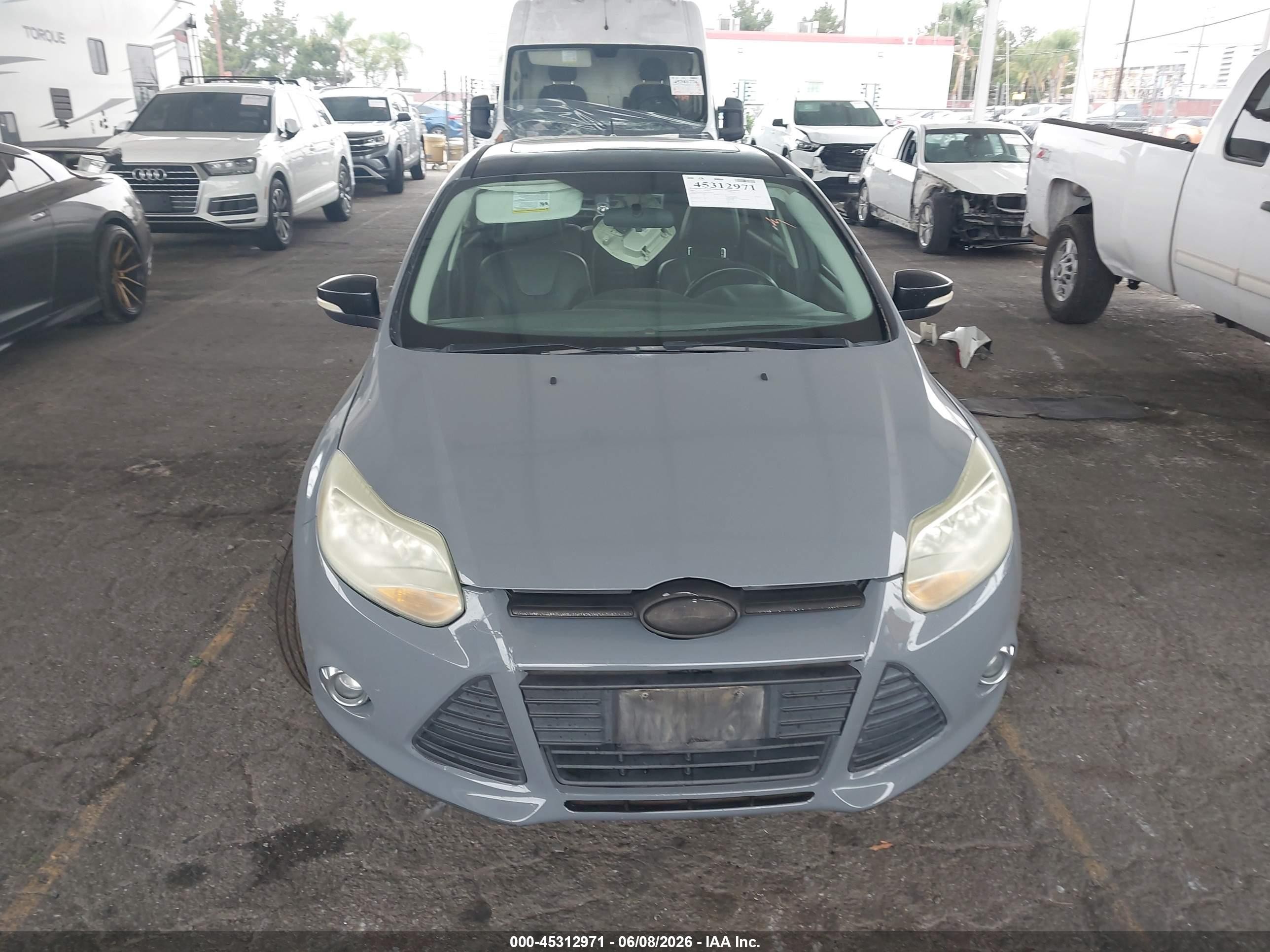 2013 Ford Focus Se Green vin: 1FADP3K22DL214382