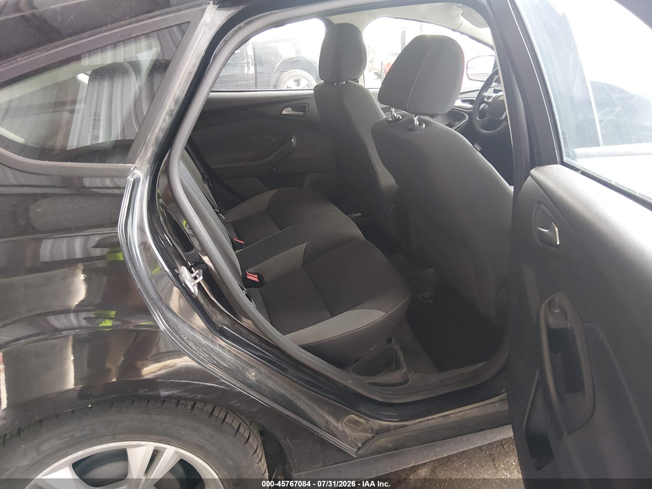 2013 Ford Focus Se Black vin: 1FADP3K22DL244286