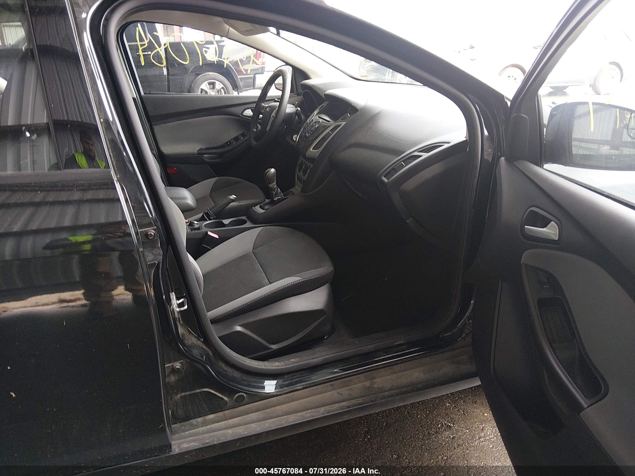 2013 Ford Focus Se Black vin: 1FADP3K22DL244286