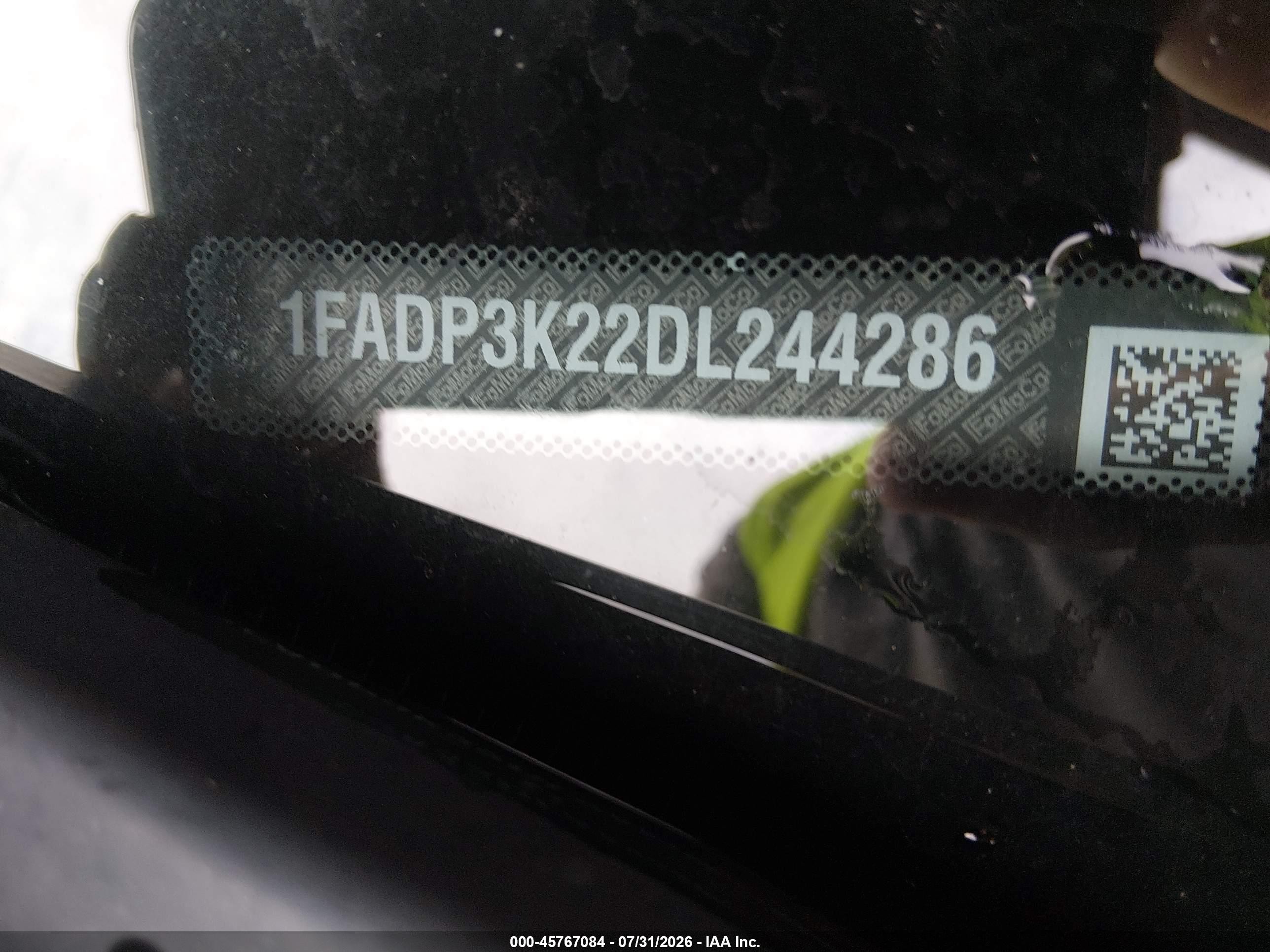 2013 Ford Focus Se Black vin: 1FADP3K22DL244286