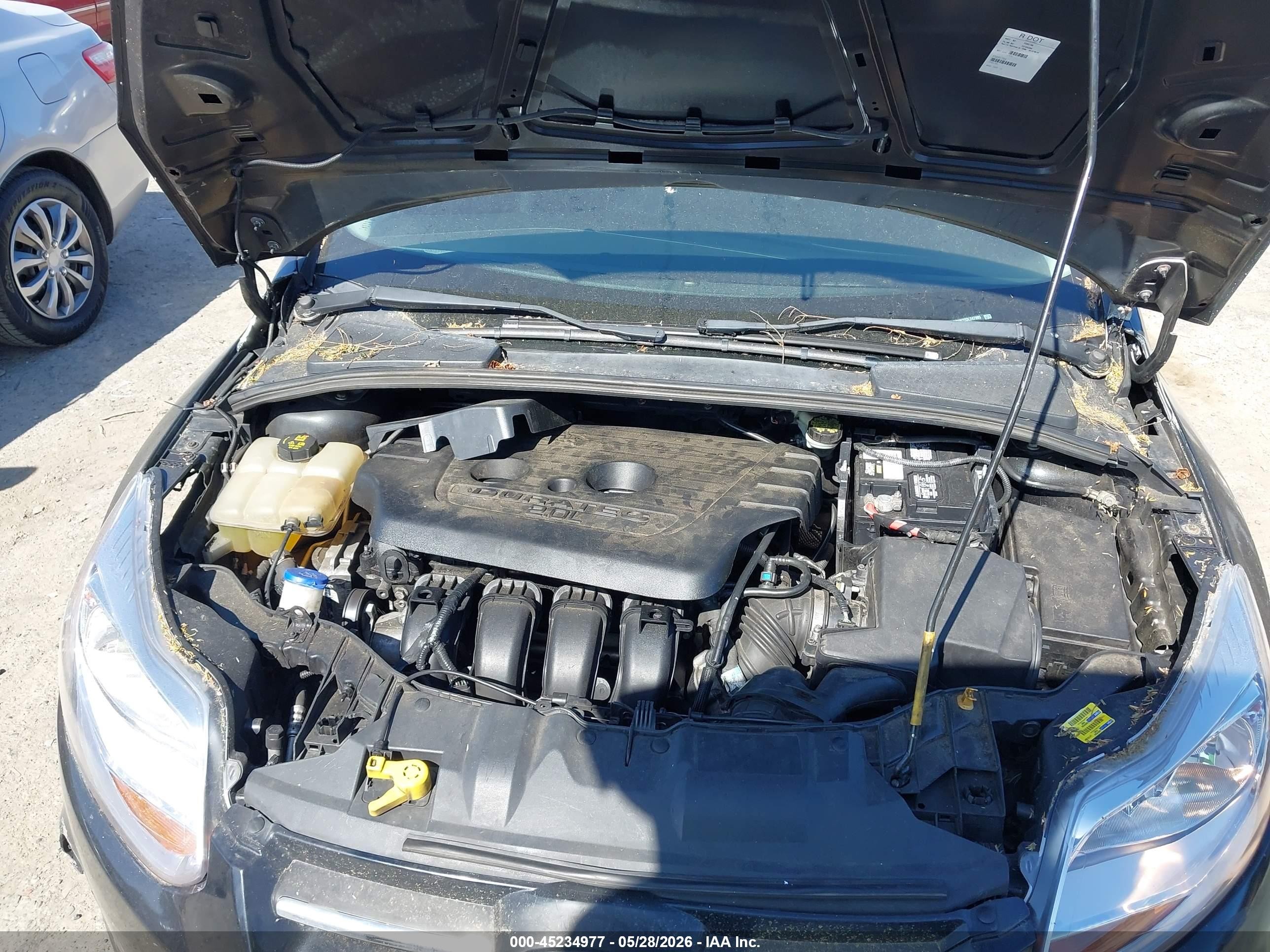 2013 Ford Focus Se Black vin: 1FADP3K22DL247995