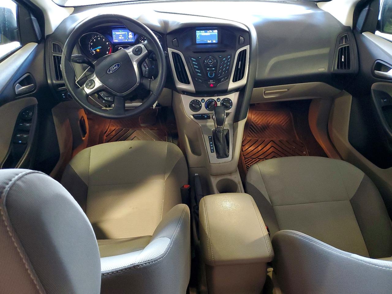 2013 Ford Focus Se Gray vin: 1FADP3K22DL270998