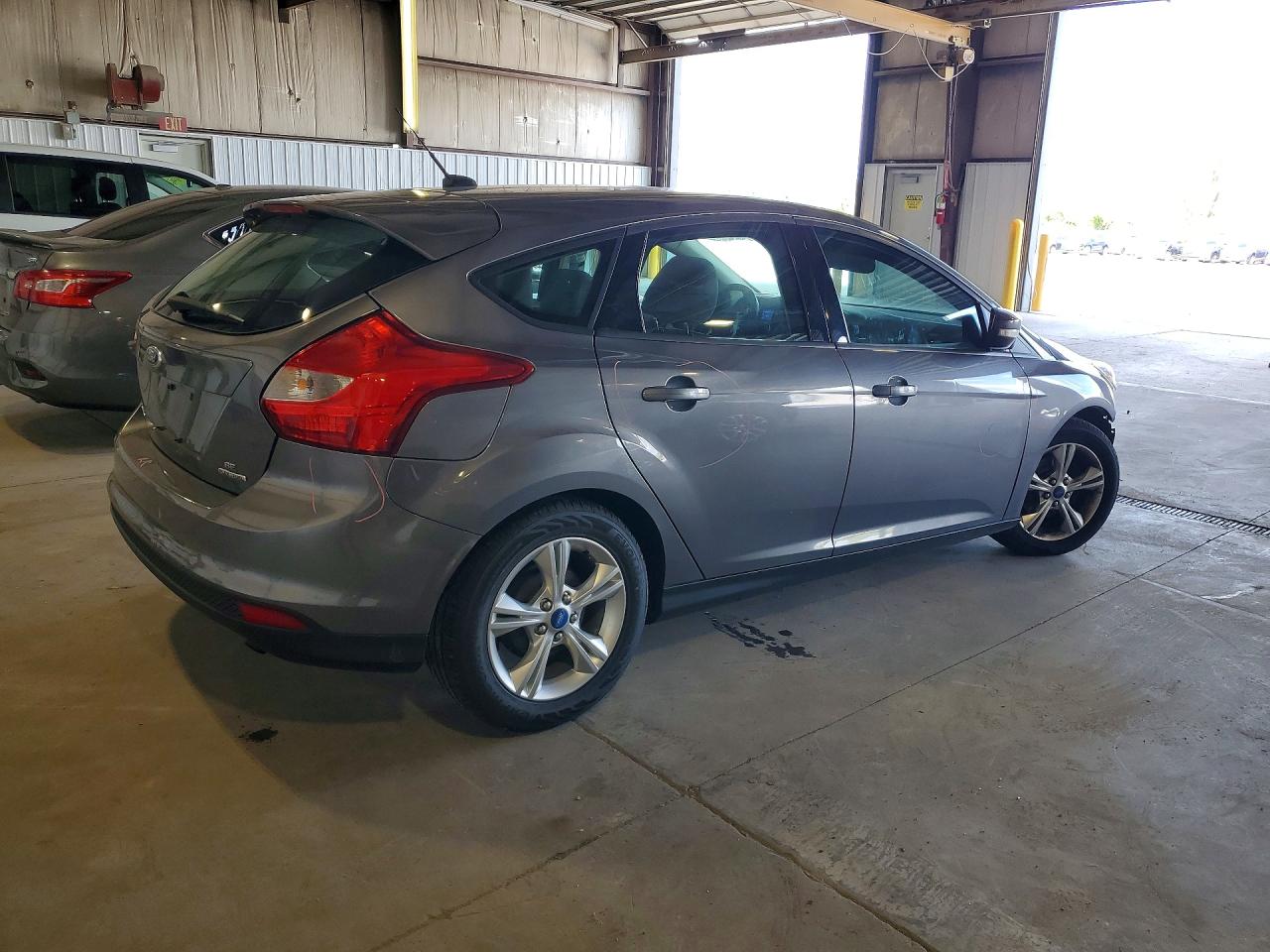2013 Ford Focus Se Gray vin: 1FADP3K22DL270998
