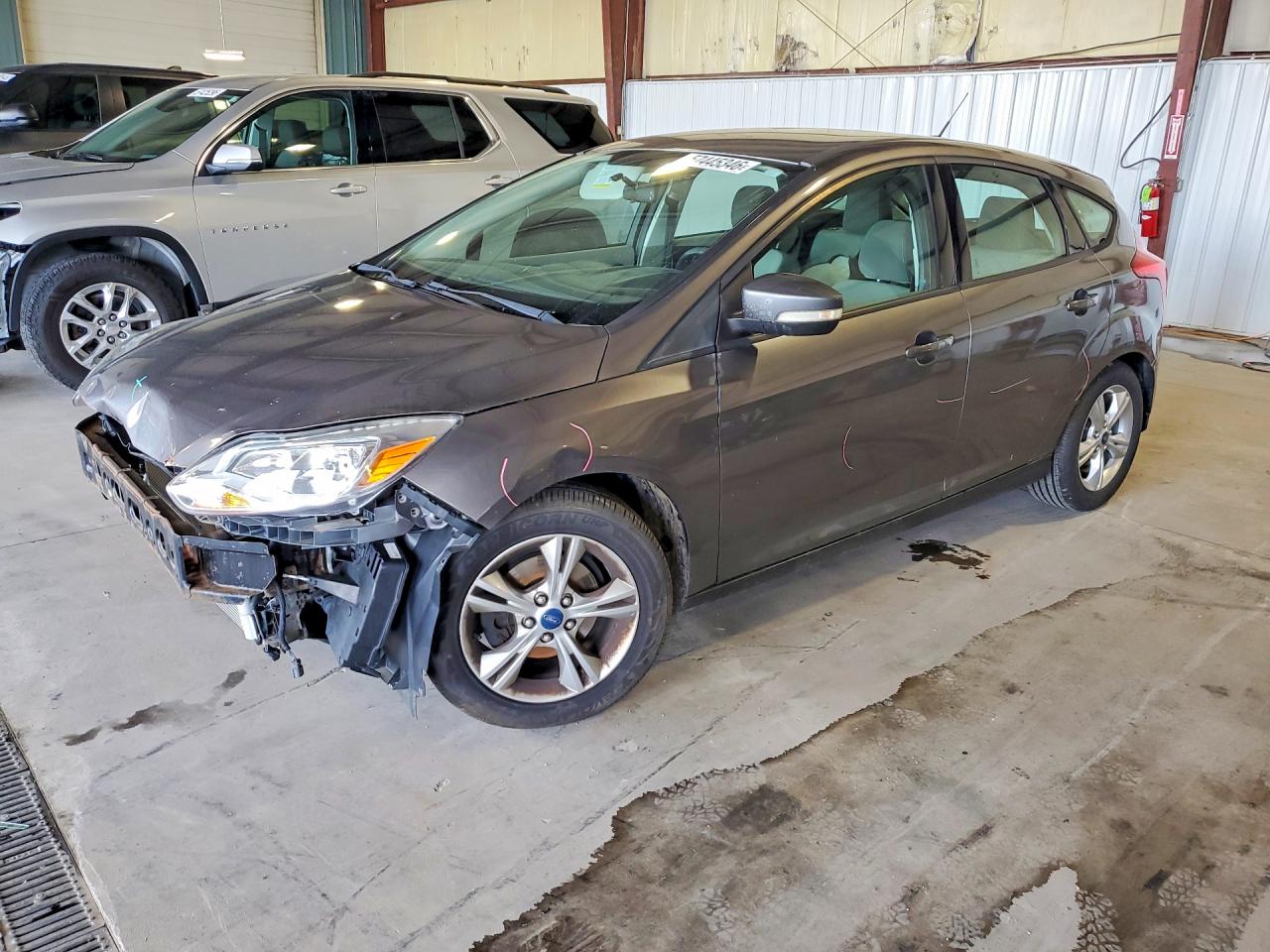 2013 Ford Focus Se Gray vin: 1FADP3K22DL270998