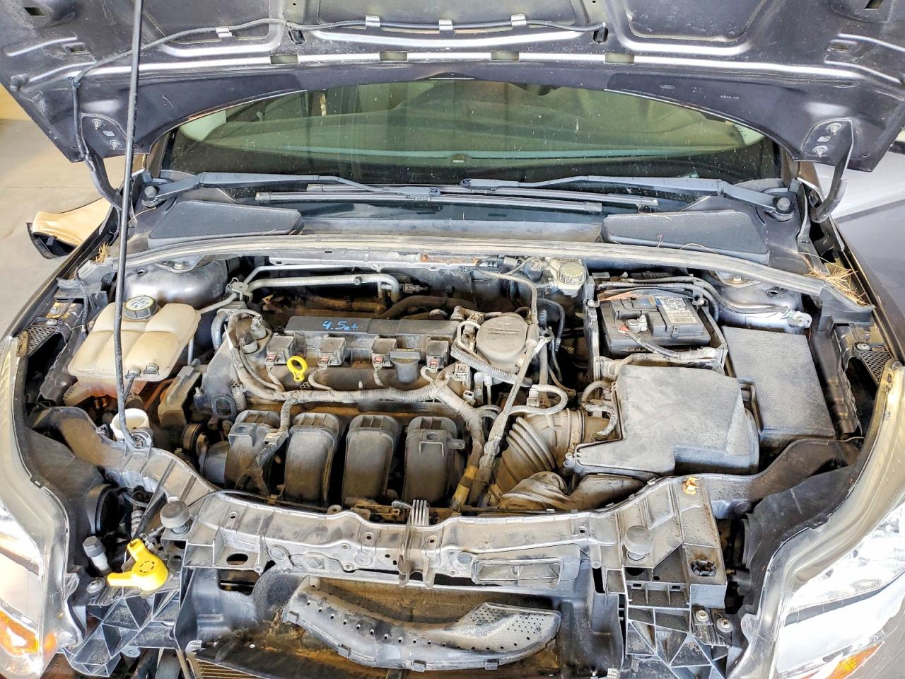2013 Ford Focus Se Gray vin: 1FADP3K22DL270998