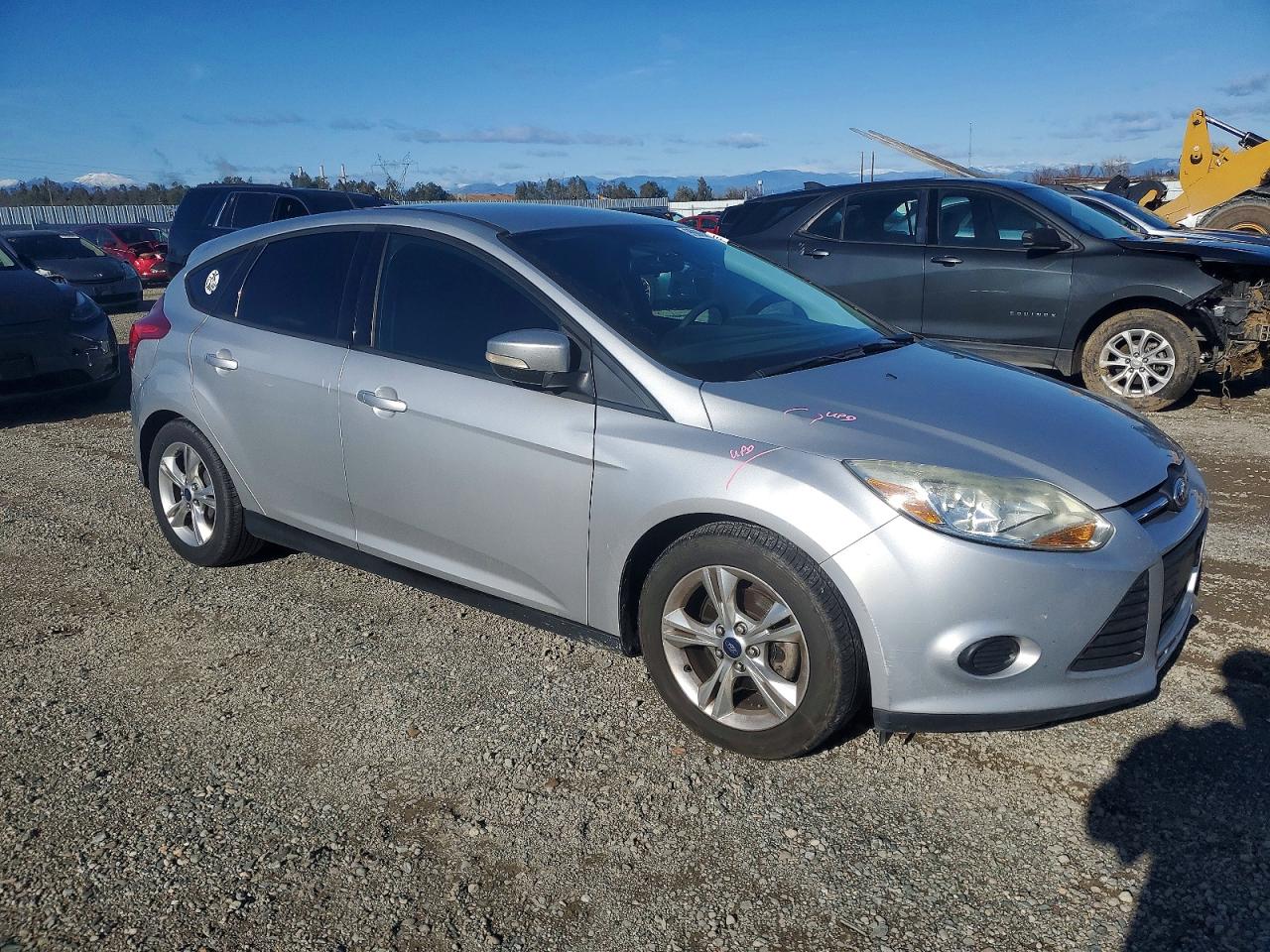 2013 Ford Focus Se Silver vin: 1FADP3K22DL319861
