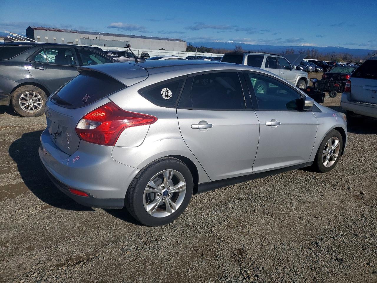 2013 Ford Focus Se Silver vin: 1FADP3K22DL319861