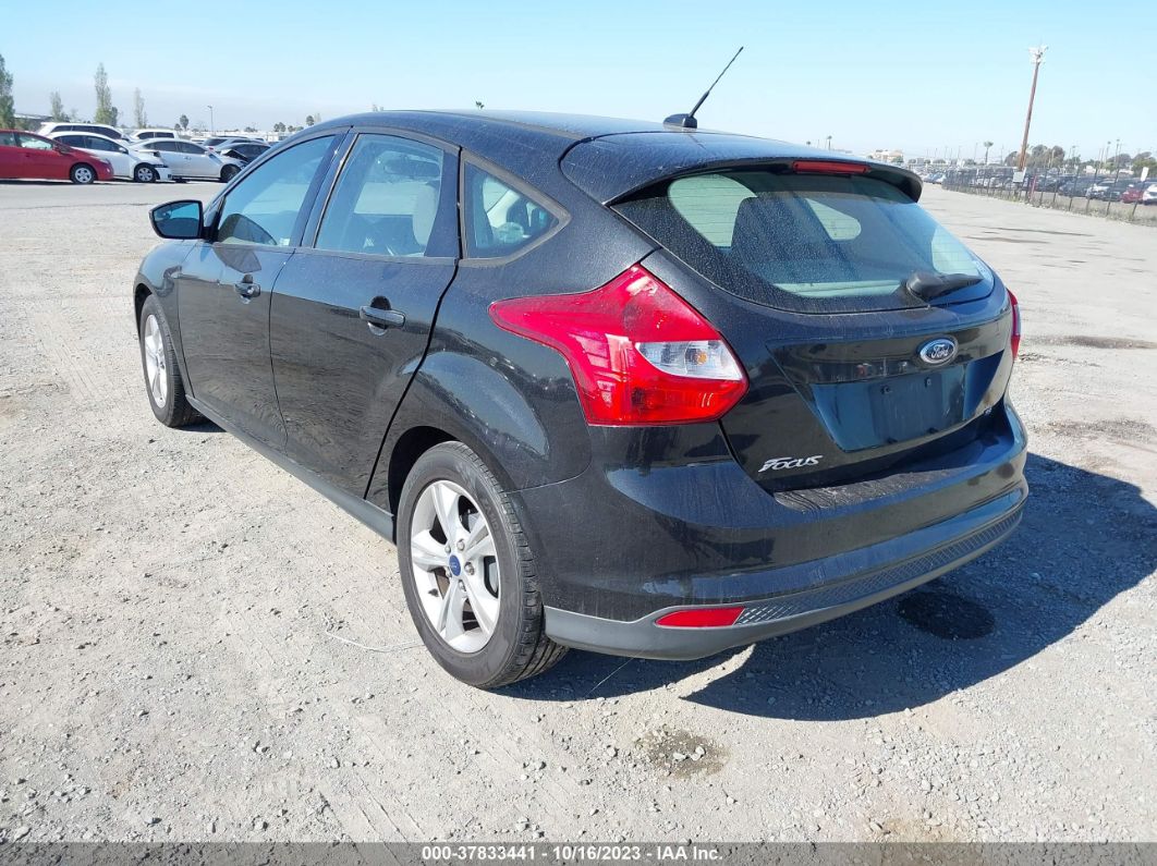 2013 Ford Focus Se Black vin: 1FADP3K22DL325174