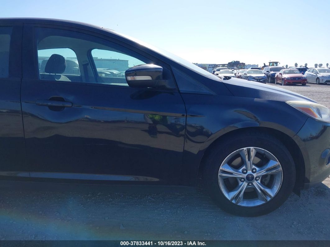 2013 Ford Focus Se Black vin: 1FADP3K22DL325174