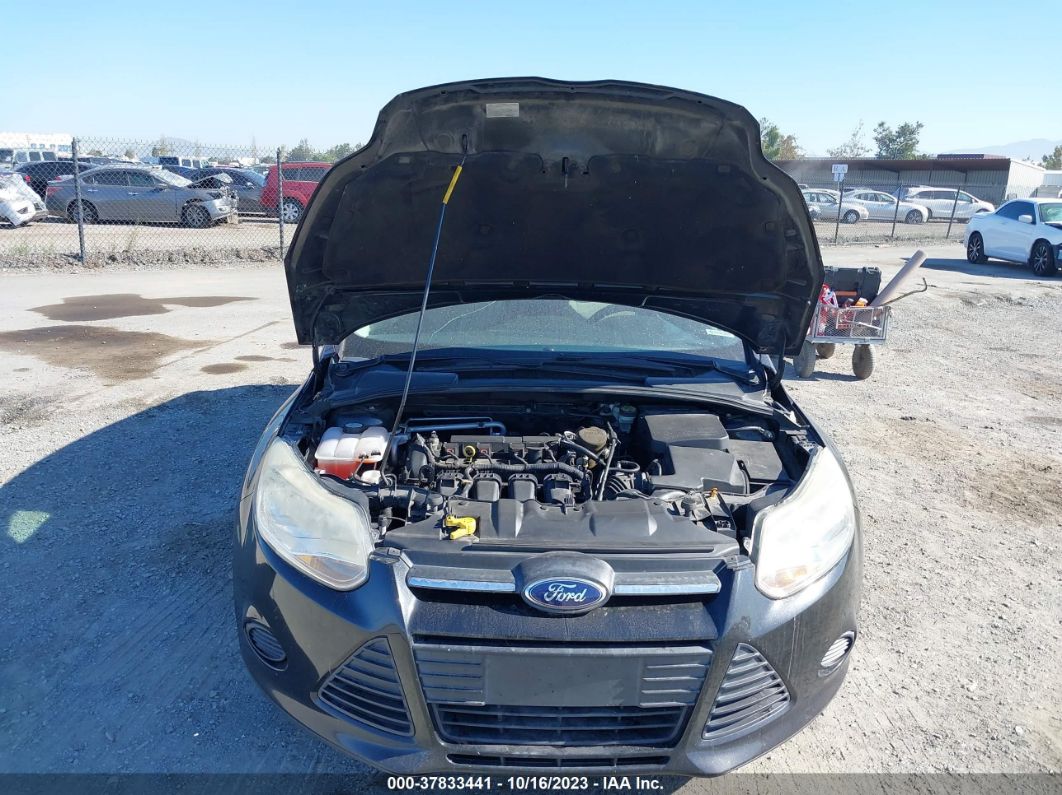 2013 Ford Focus Se Black vin: 1FADP3K22DL325174