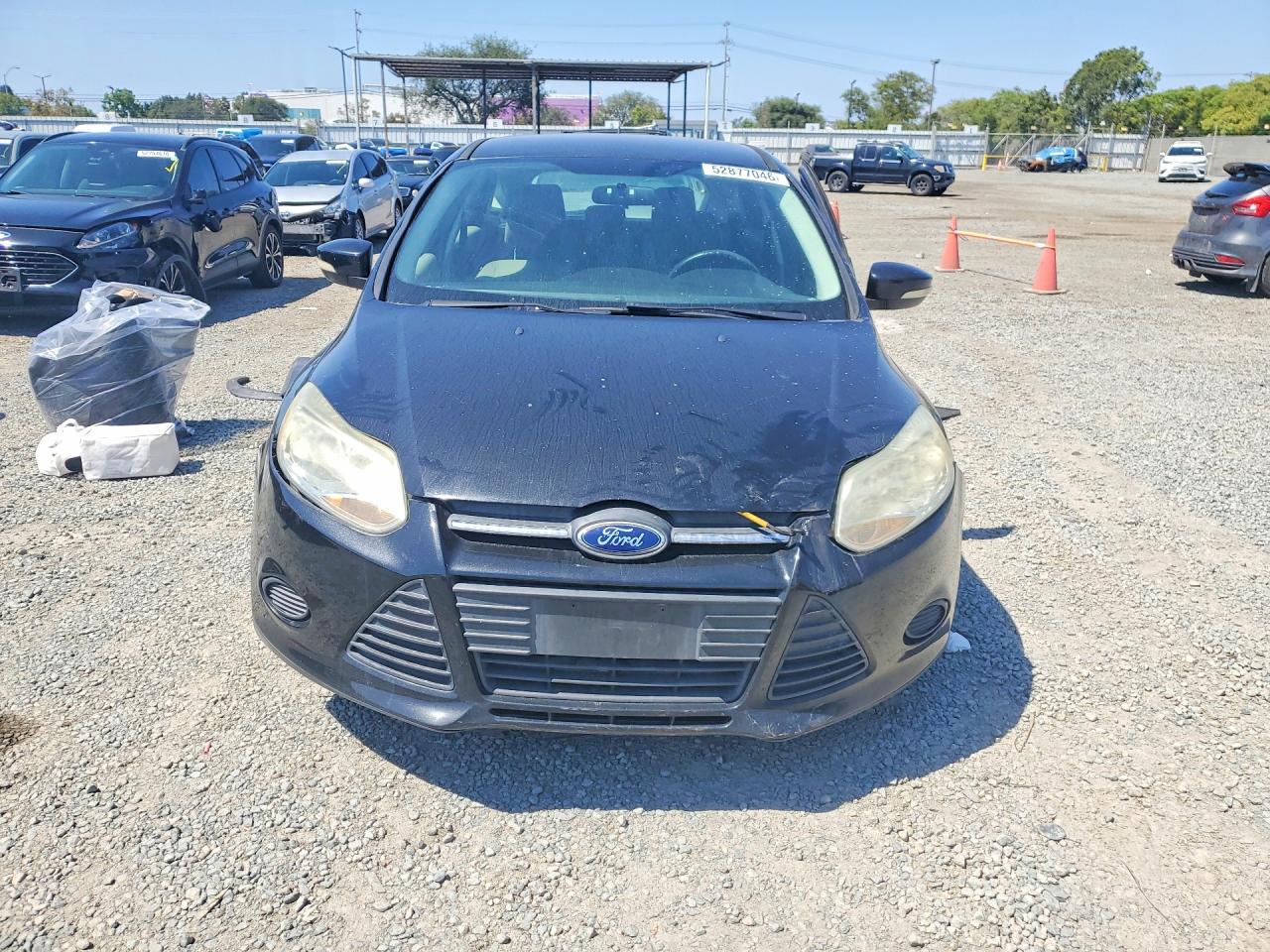 2013 Ford Focus Se Black vin: 1FADP3K22DL325174
