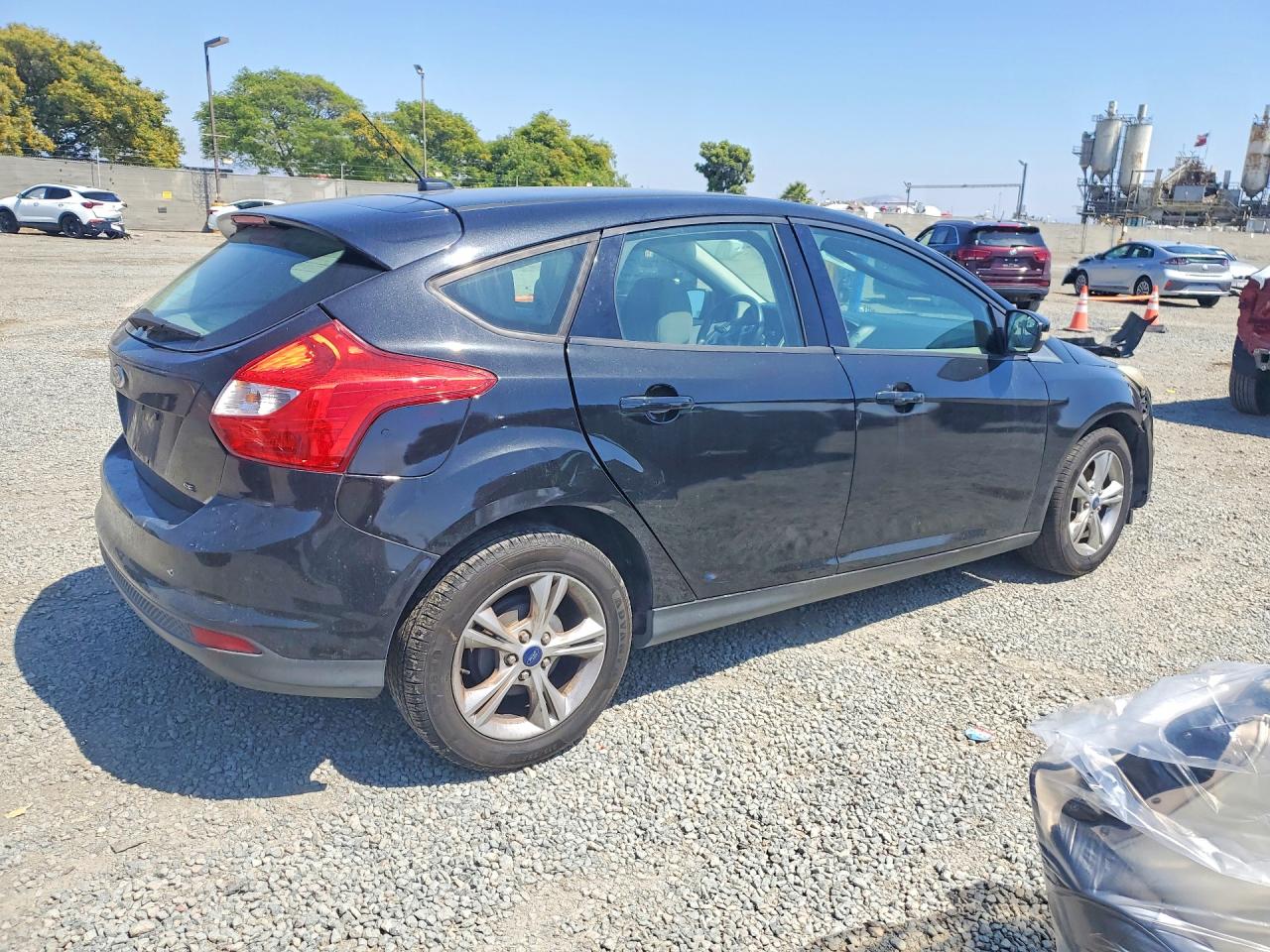 2013 Ford Focus Se Black vin: 1FADP3K22DL325174