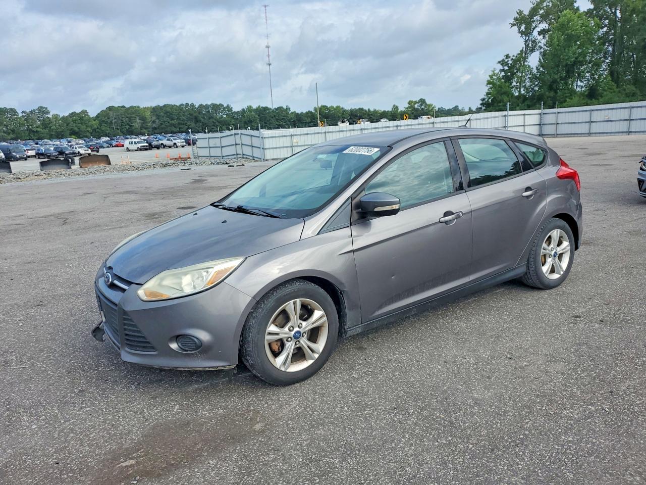 2013 Ford Focus Se Gray vin: 1FADP3K22DL371233