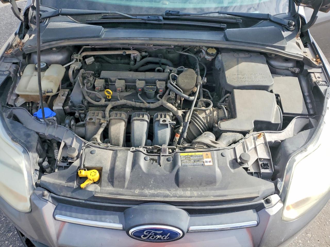 2013 Ford Focus Se Gray vin: 1FADP3K22DL371233