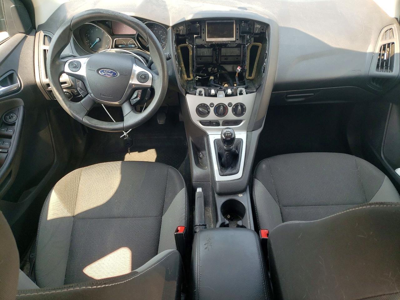 2013 Ford Focus Se Gray vin: 1FADP3K22DL371233