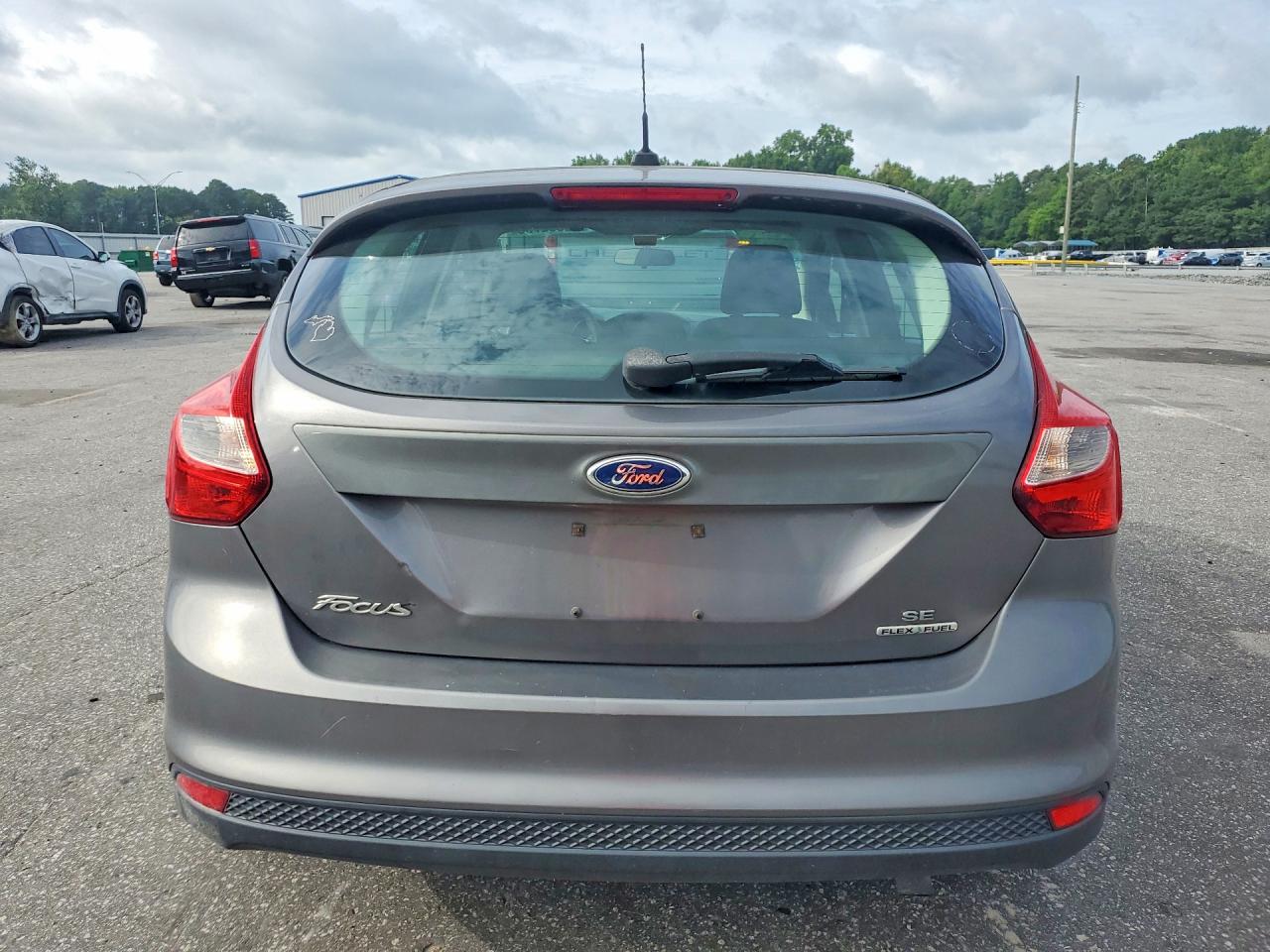 2013 Ford Focus Se Gray vin: 1FADP3K22DL371233