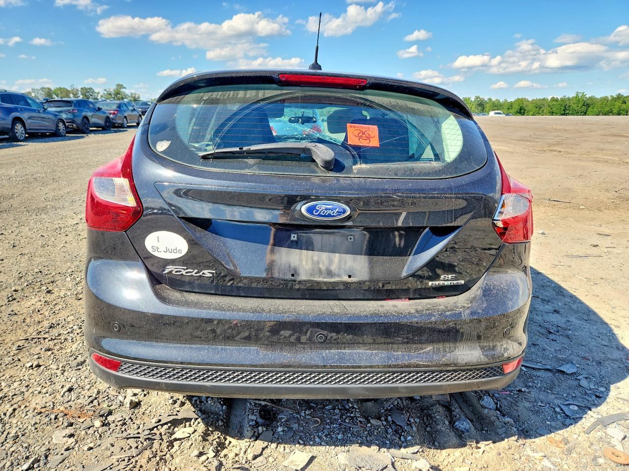 2013 Ford Focus Se Черный vin: 1FADP3K22DL383589