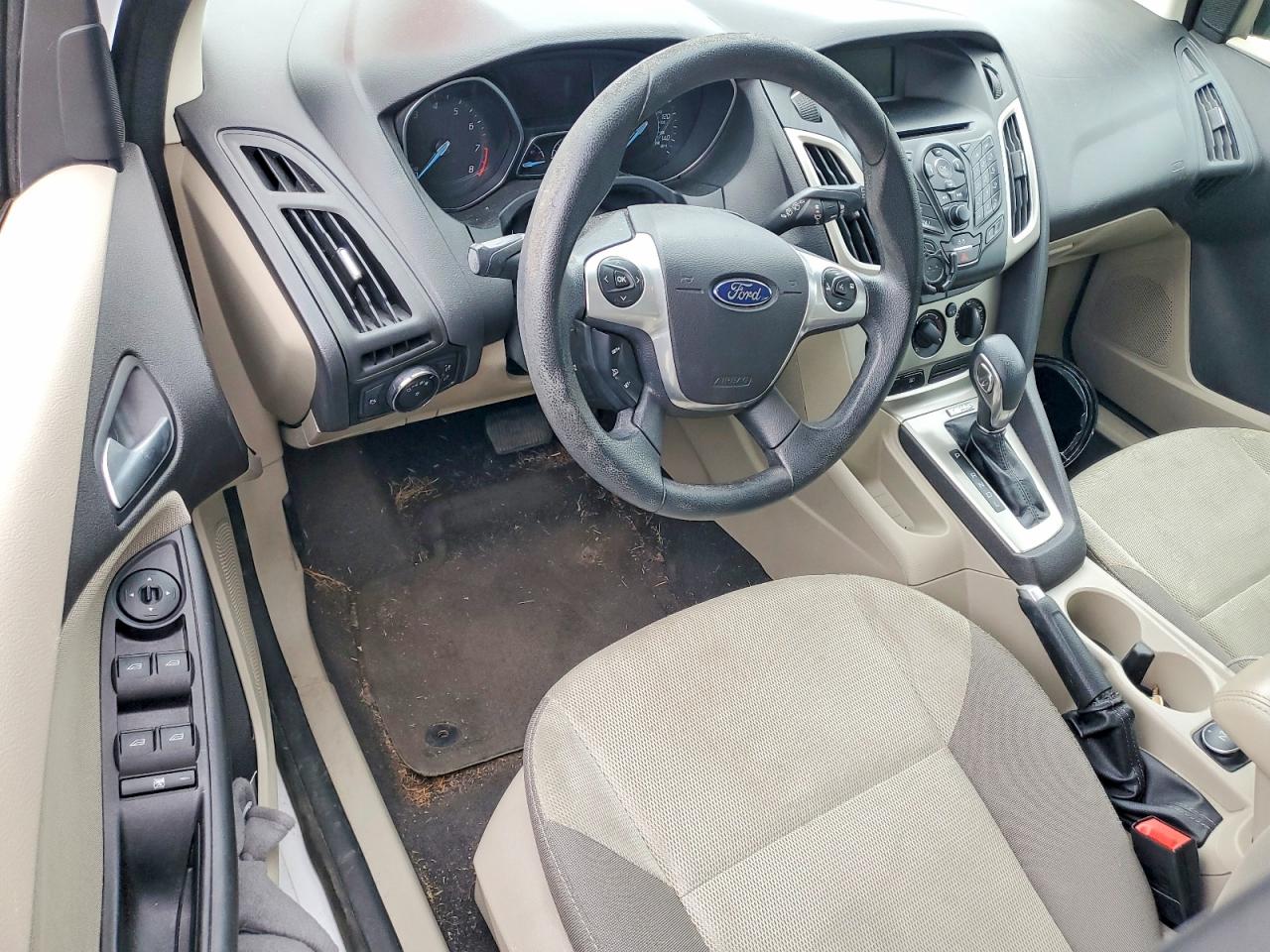 2014 Ford Focus Se White vin: 1FADP3K22EL112470