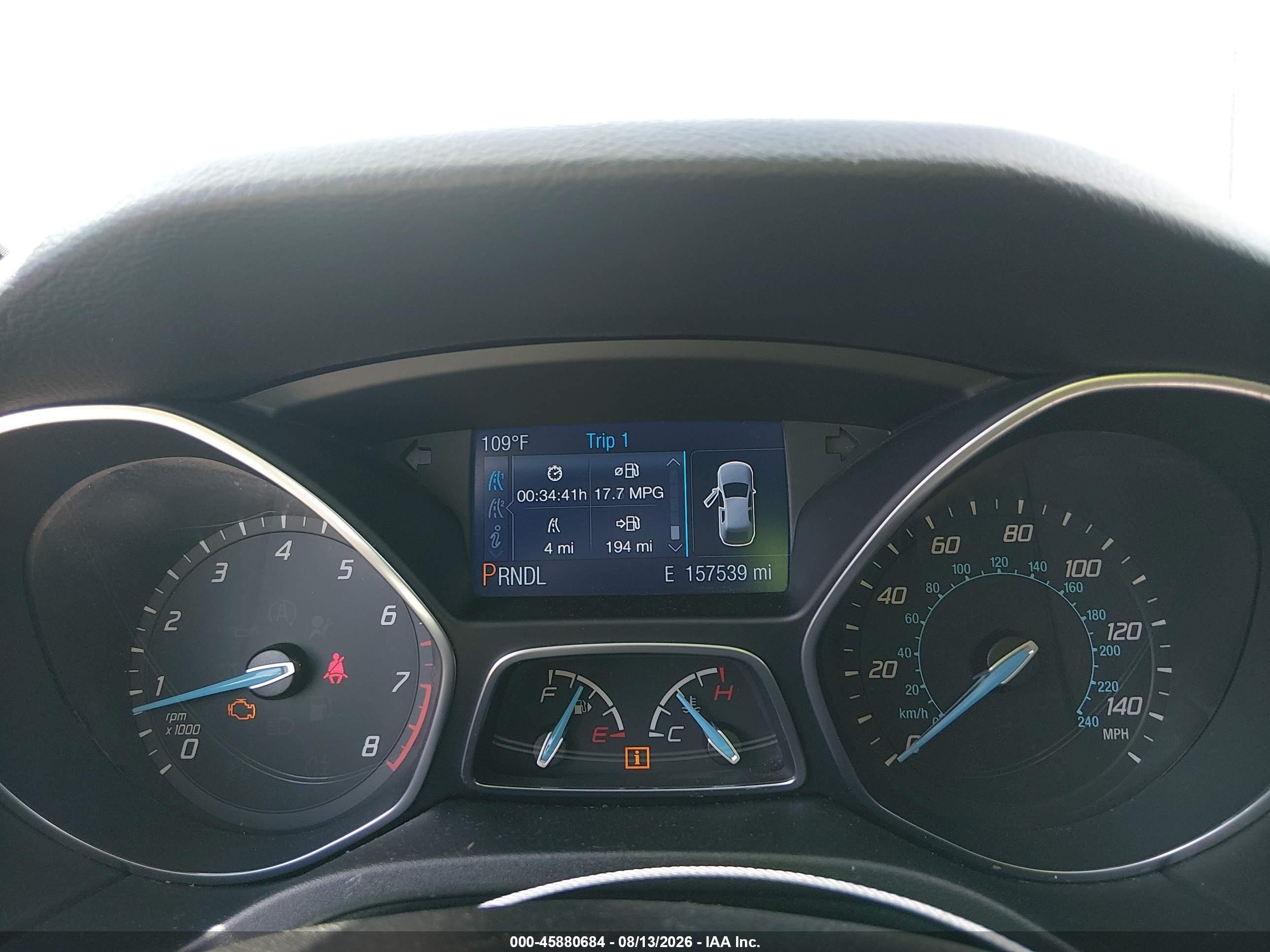 2014 Ford Focus Se Blue vin: 1FADP3K22EL130158