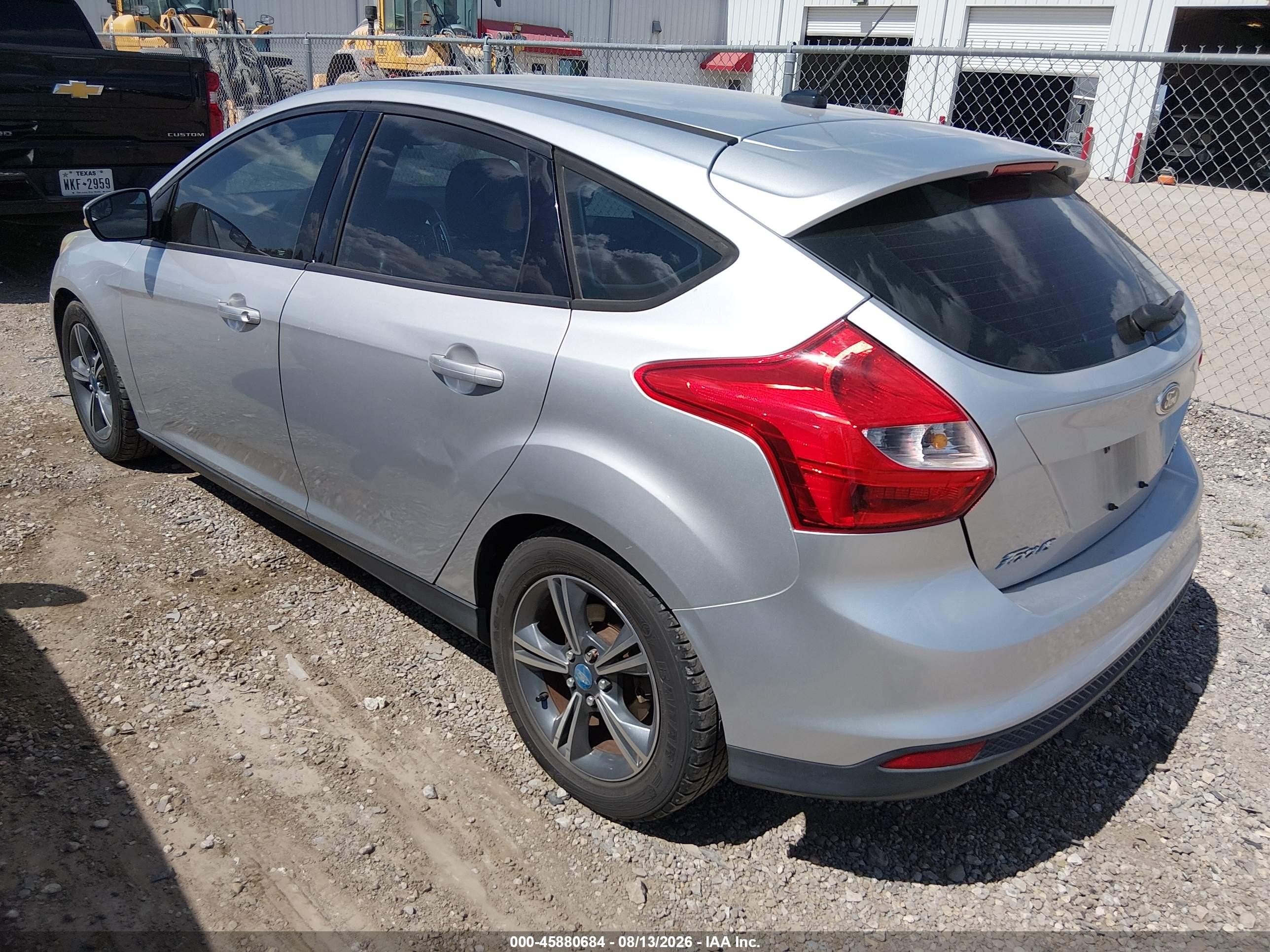 2014 Ford Focus Se Blue vin: 1FADP3K22EL130158