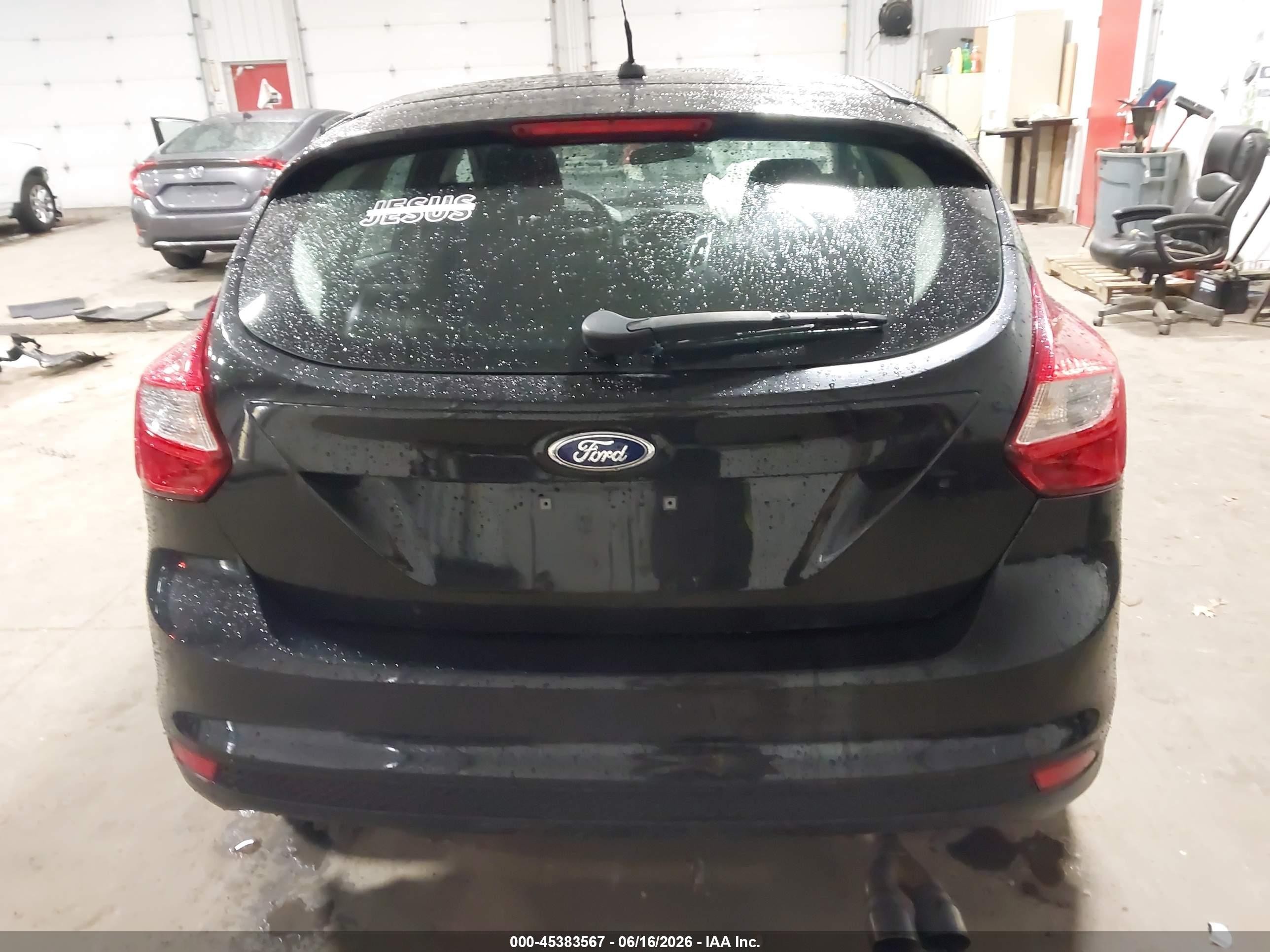 2014 Ford Focus Se Black vin: 1FADP3K22EL169316