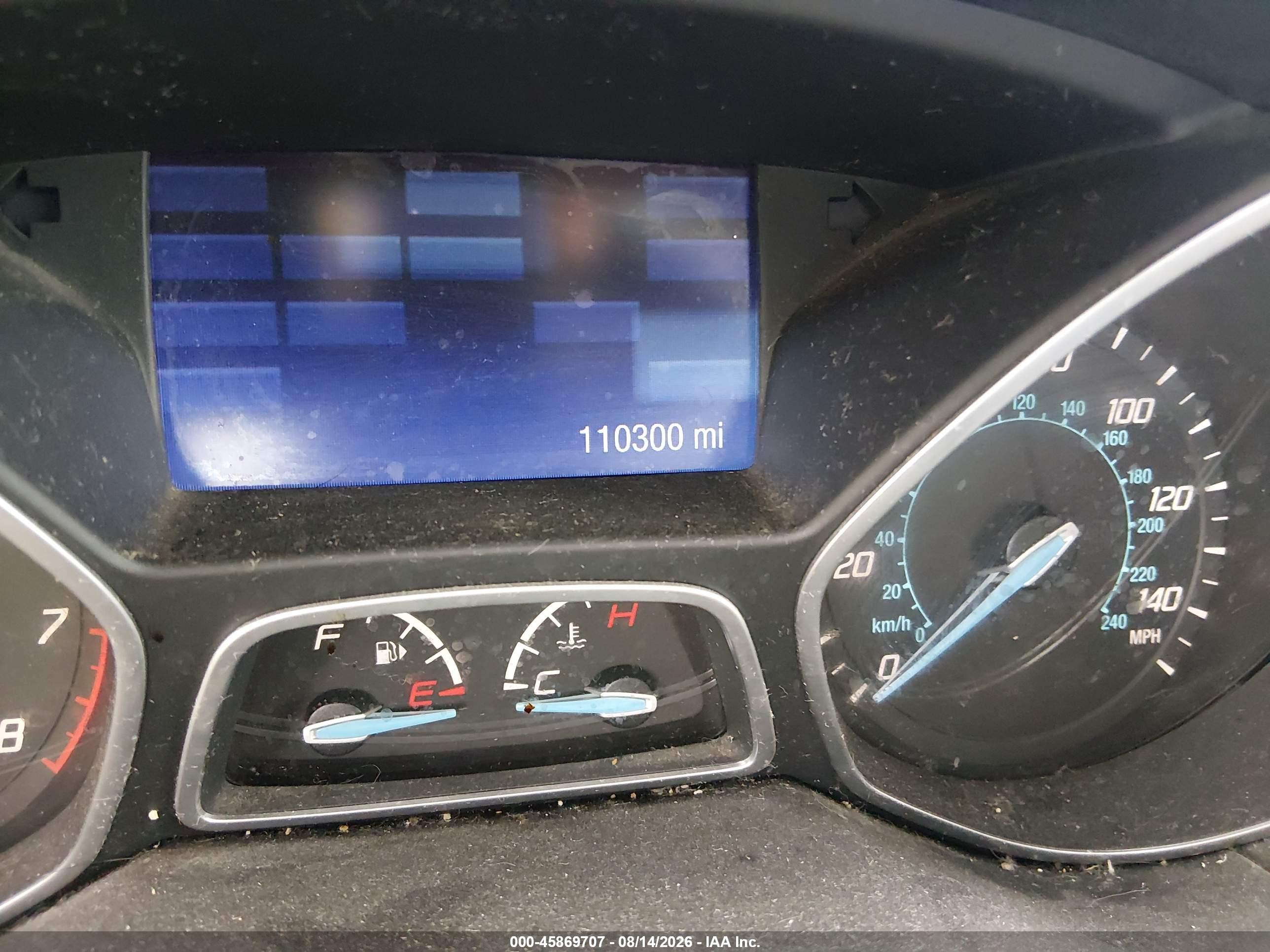 2014 Ford Focus Se Red vin: 1FADP3K22EL185077