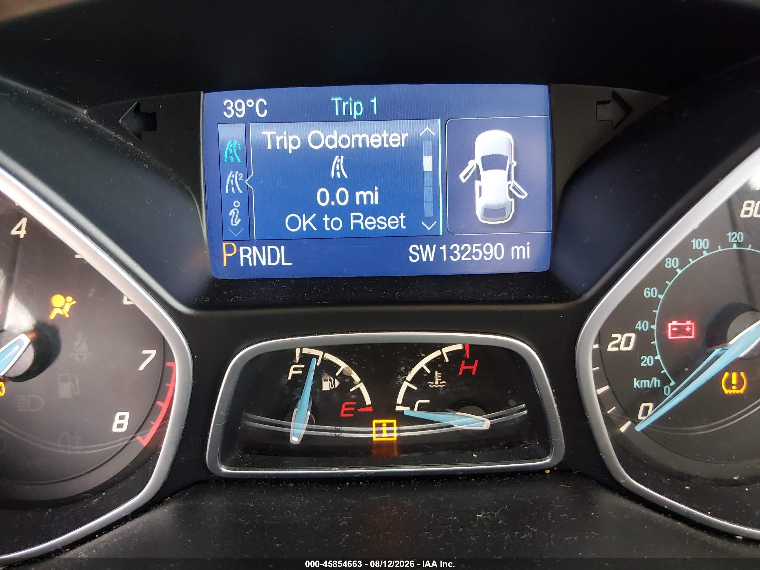 2014 Ford Focus Se Red vin: 1FADP3K22EL186701