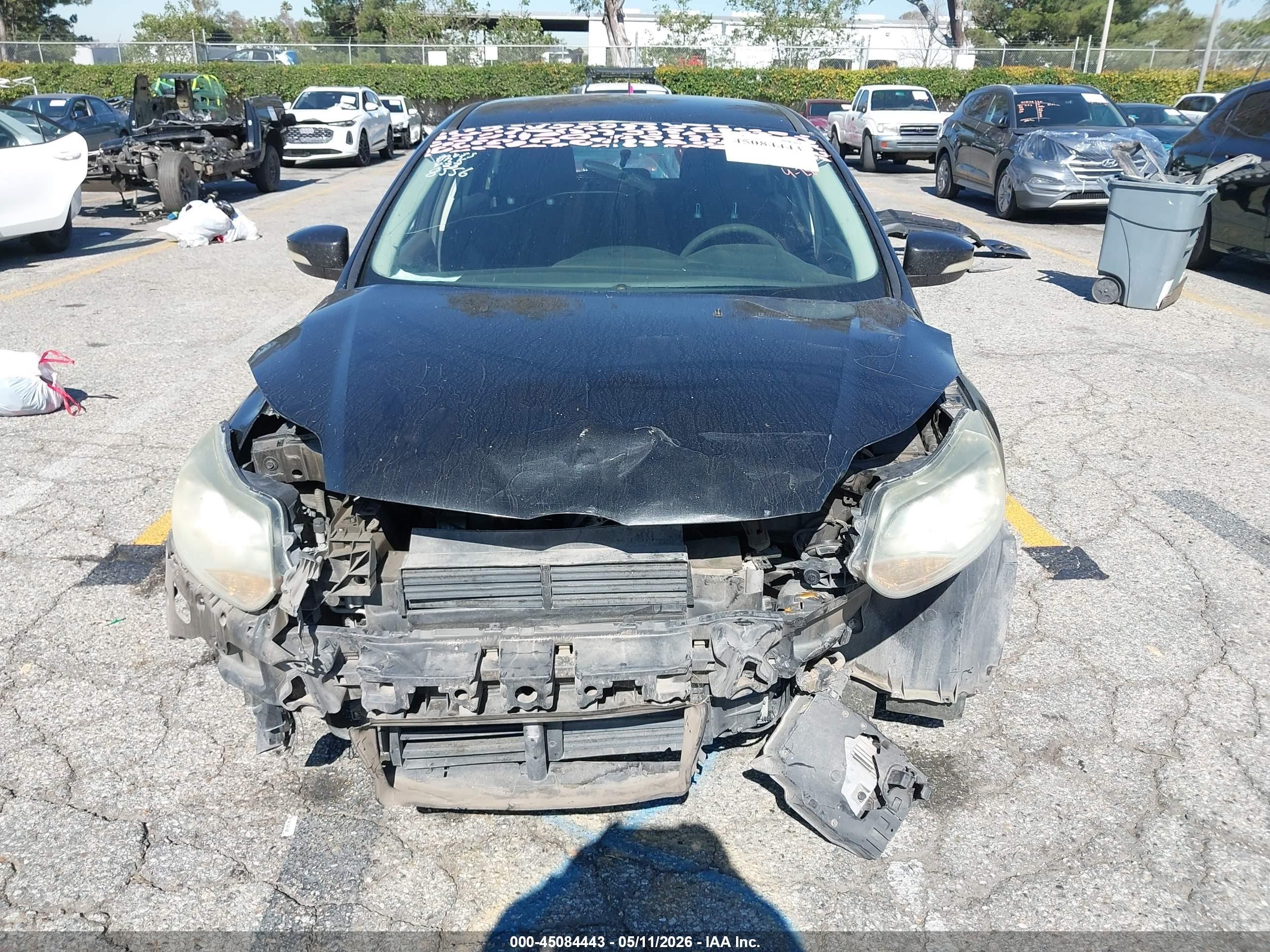 2014 Ford Focus Se Черный vin: 1FADP3K22EL198556