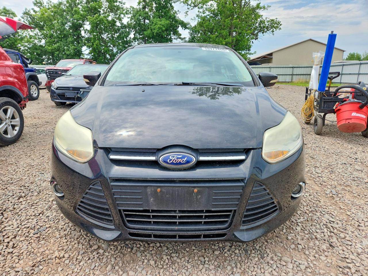 2014 Ford Focus Se Black vin: 1FADP3K22EL201665