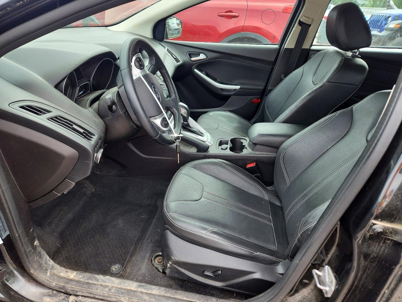 2014 Ford Focus Se Black vin: 1FADP3K22EL201665