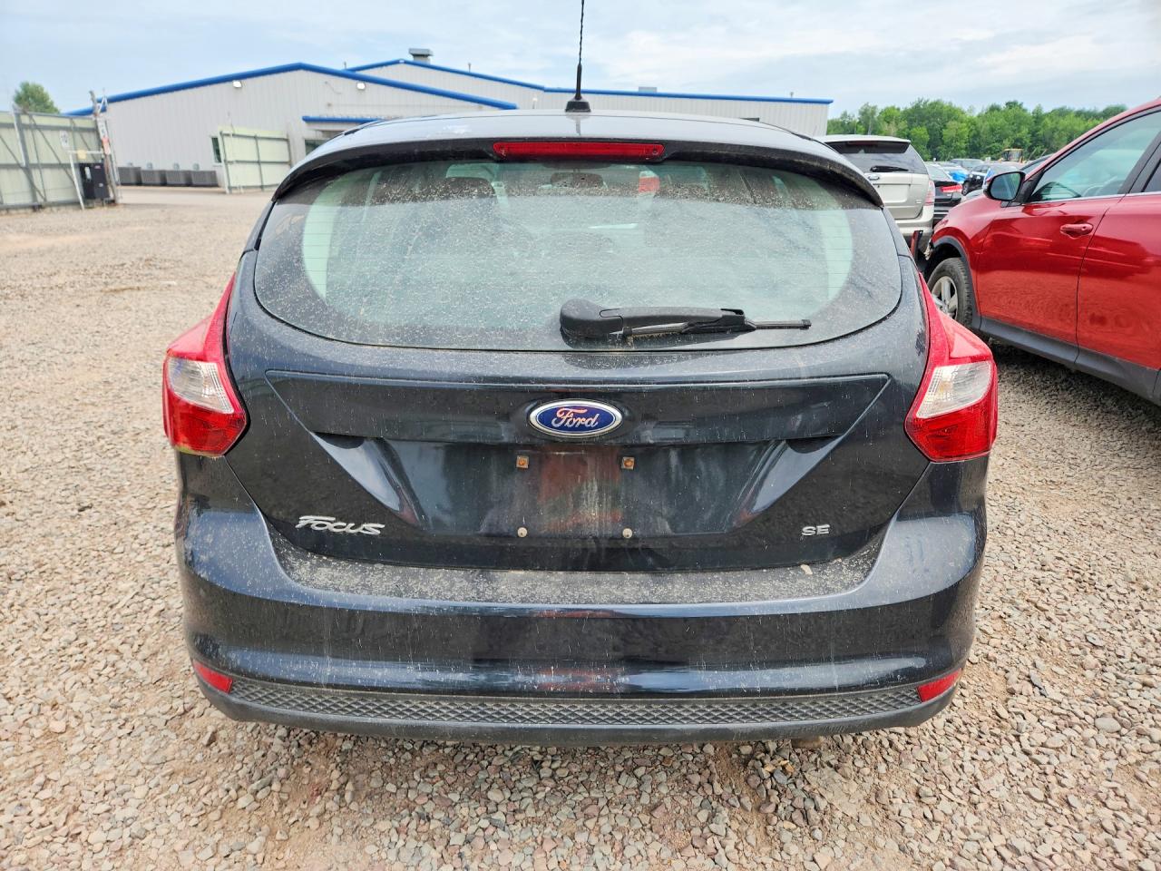 2014 Ford Focus Se Black vin: 1FADP3K22EL201665